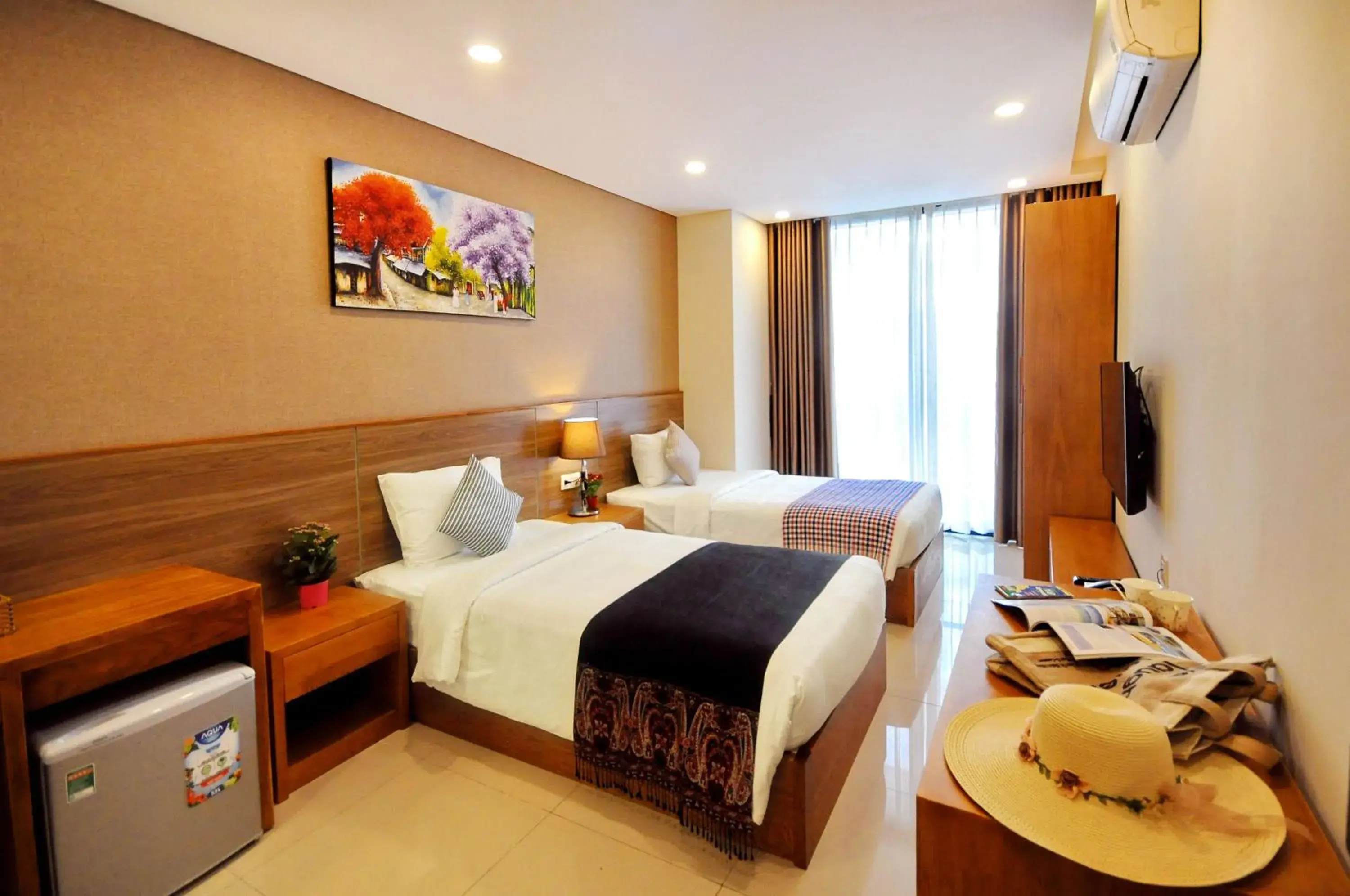 Bedroom in Holi Beach Hotel & Apartments