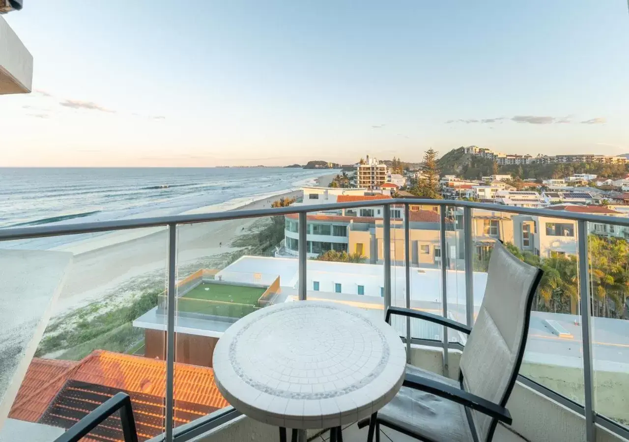 Sea view in Foreshore Beachfront Apartments