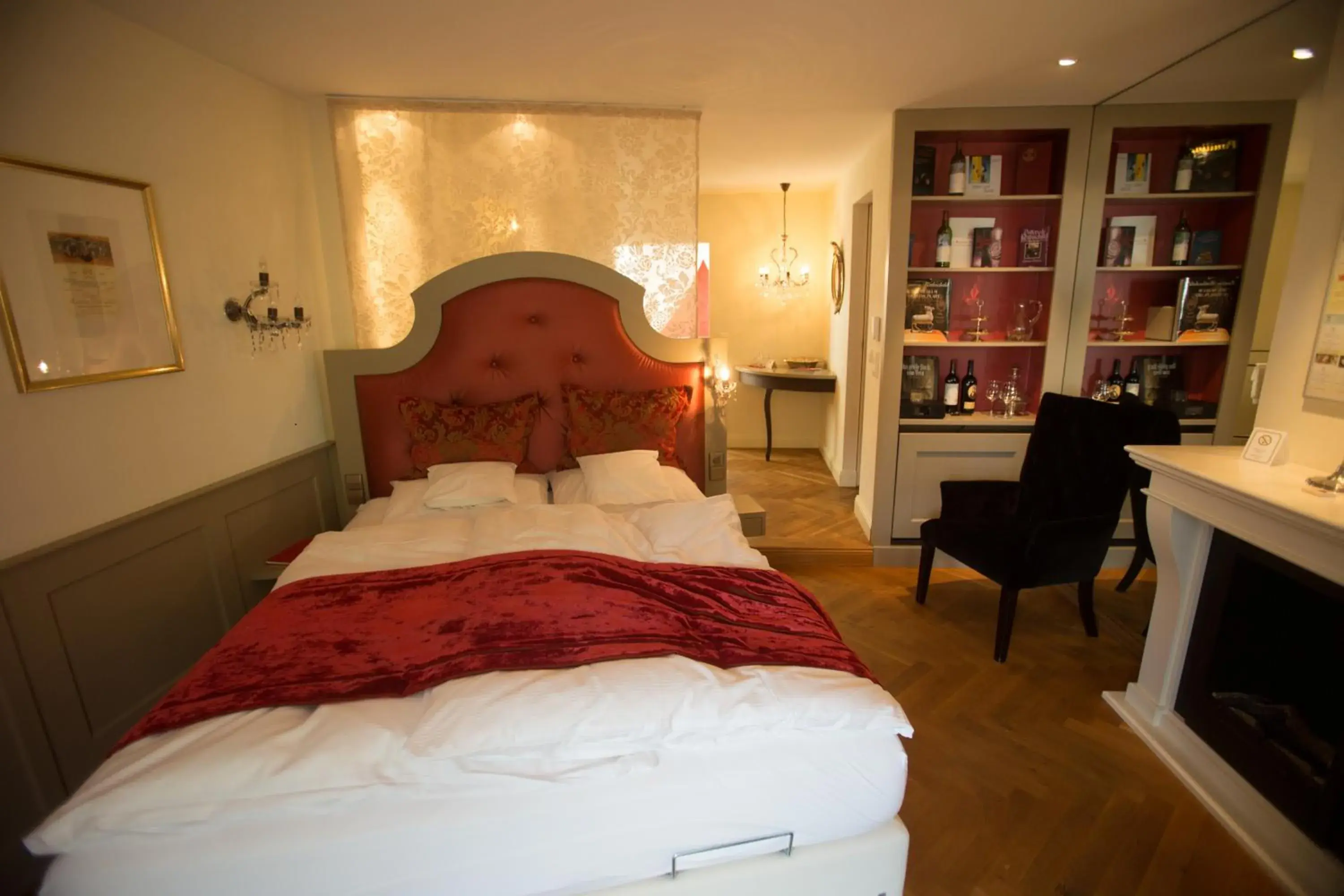 Bed in Hotel Heiligenstein