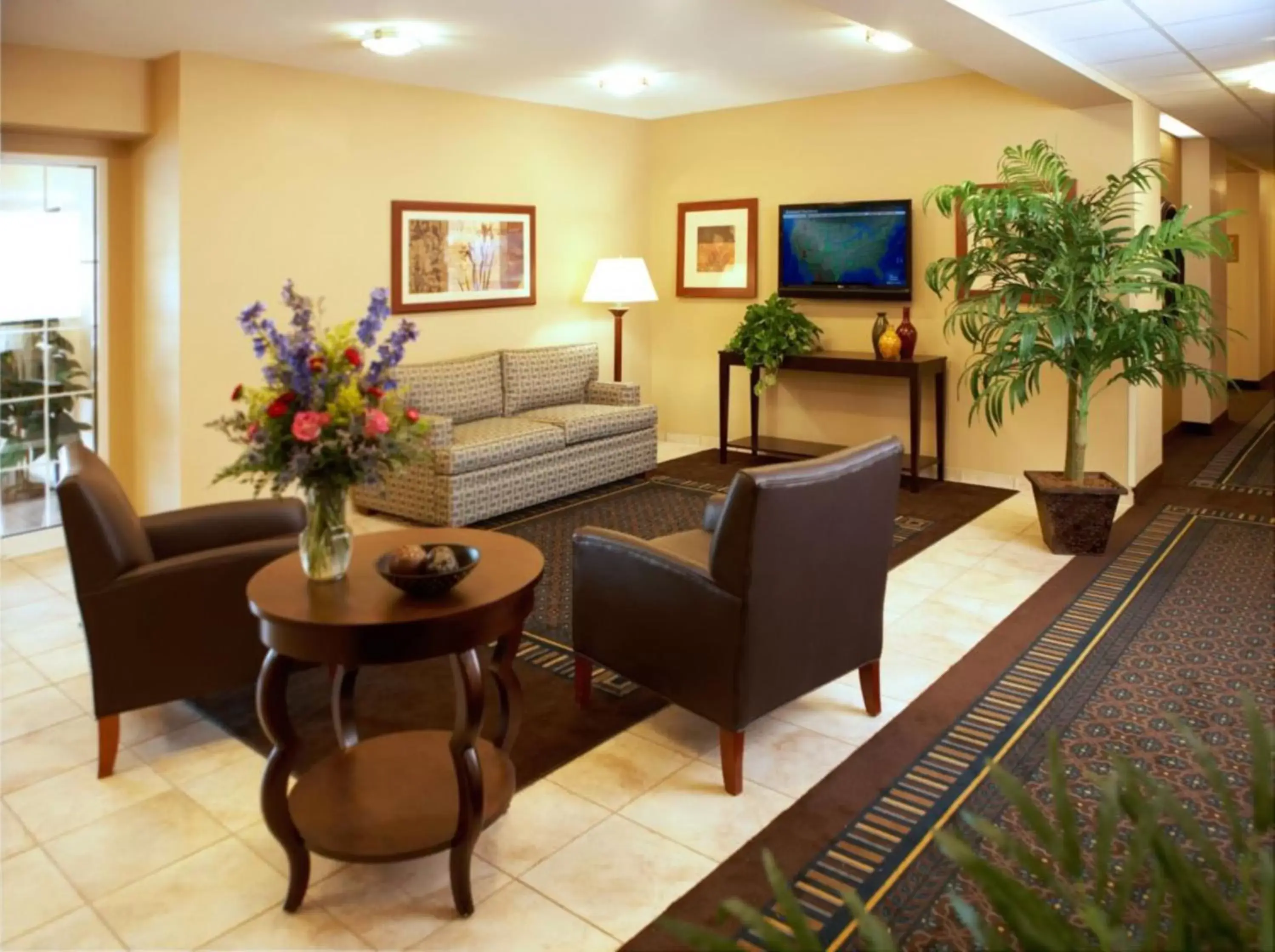 Property building, Seating Area in Candlewood Suites League City, an IHG Hotel