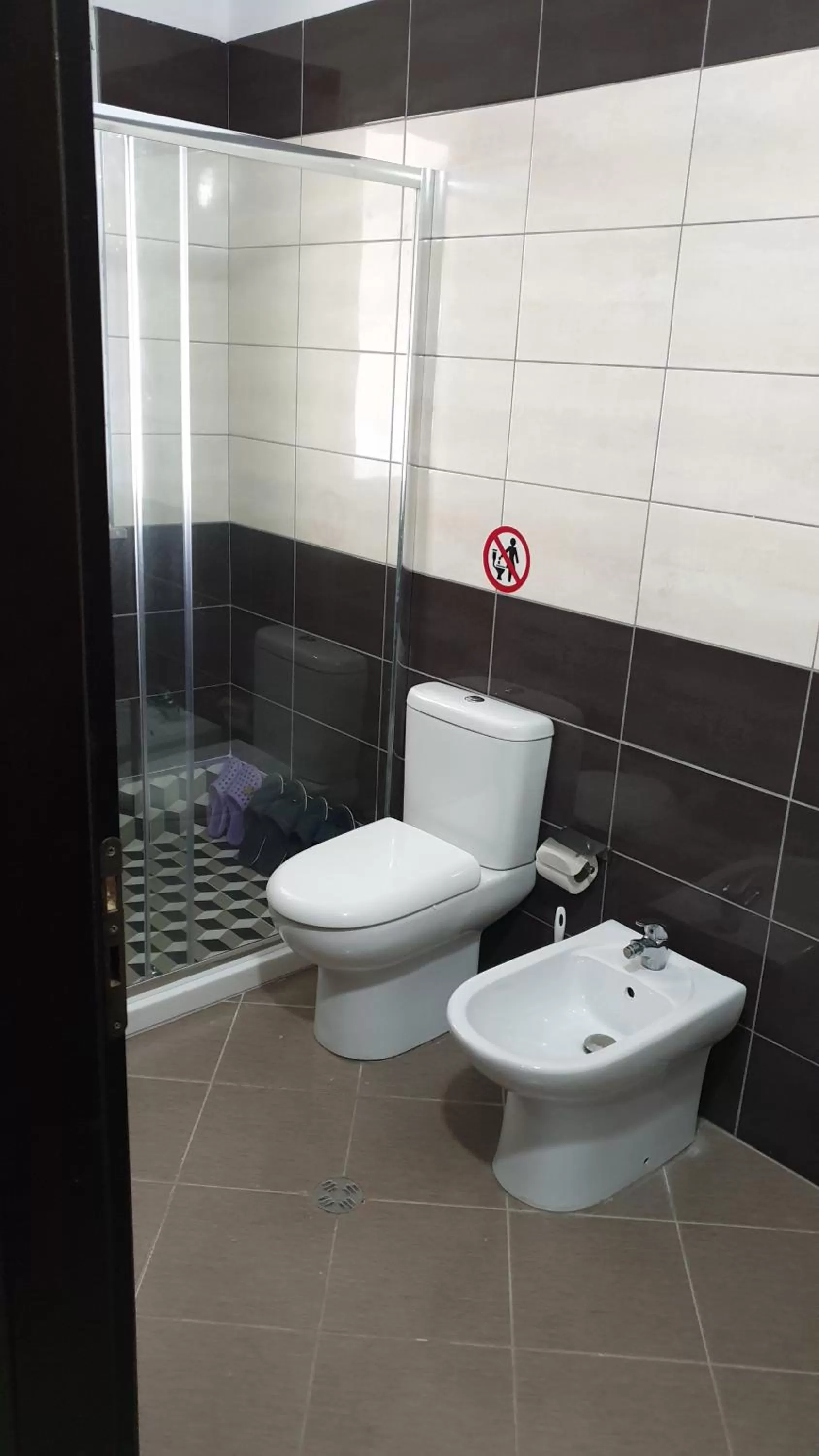 Shower in Haris Hotel