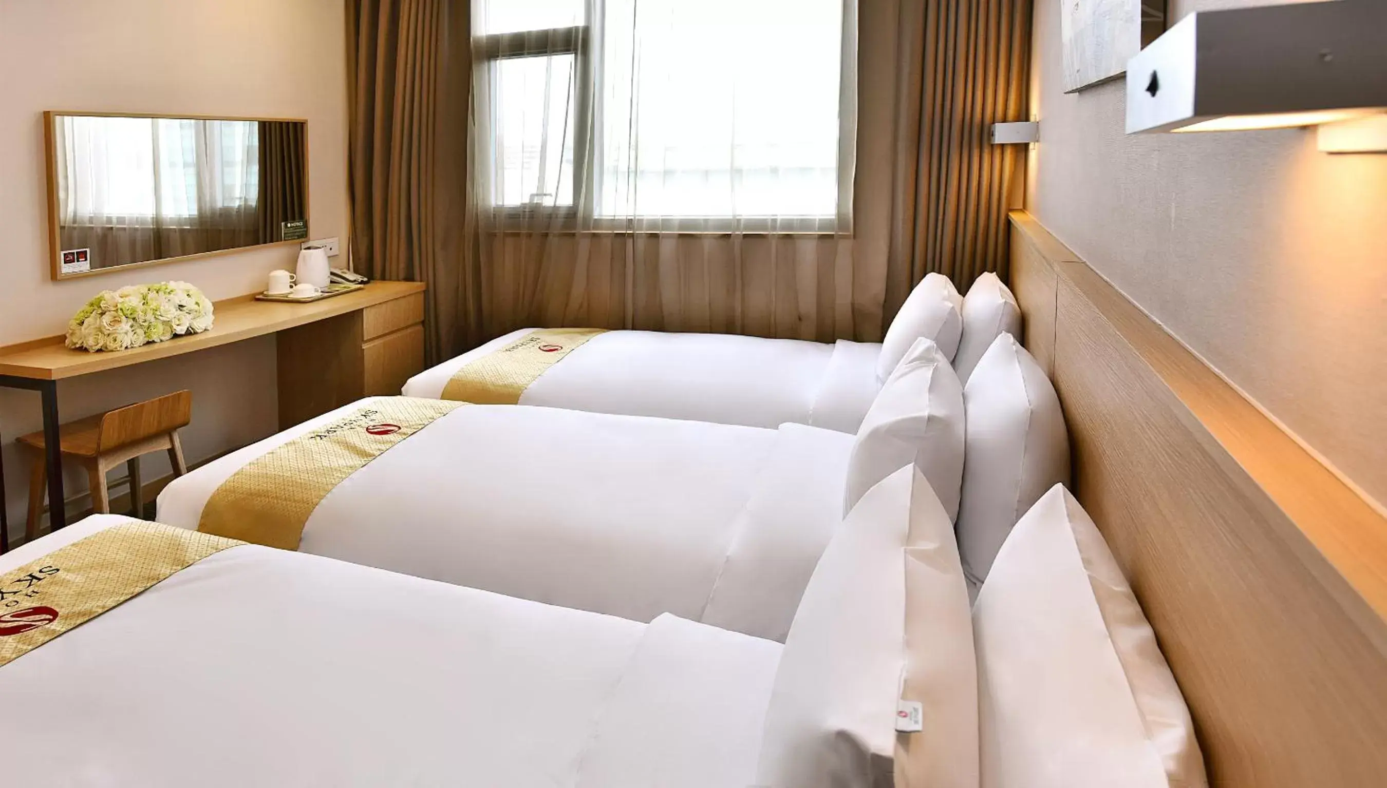 Bed in Hotel Skypark Dongdaemun I