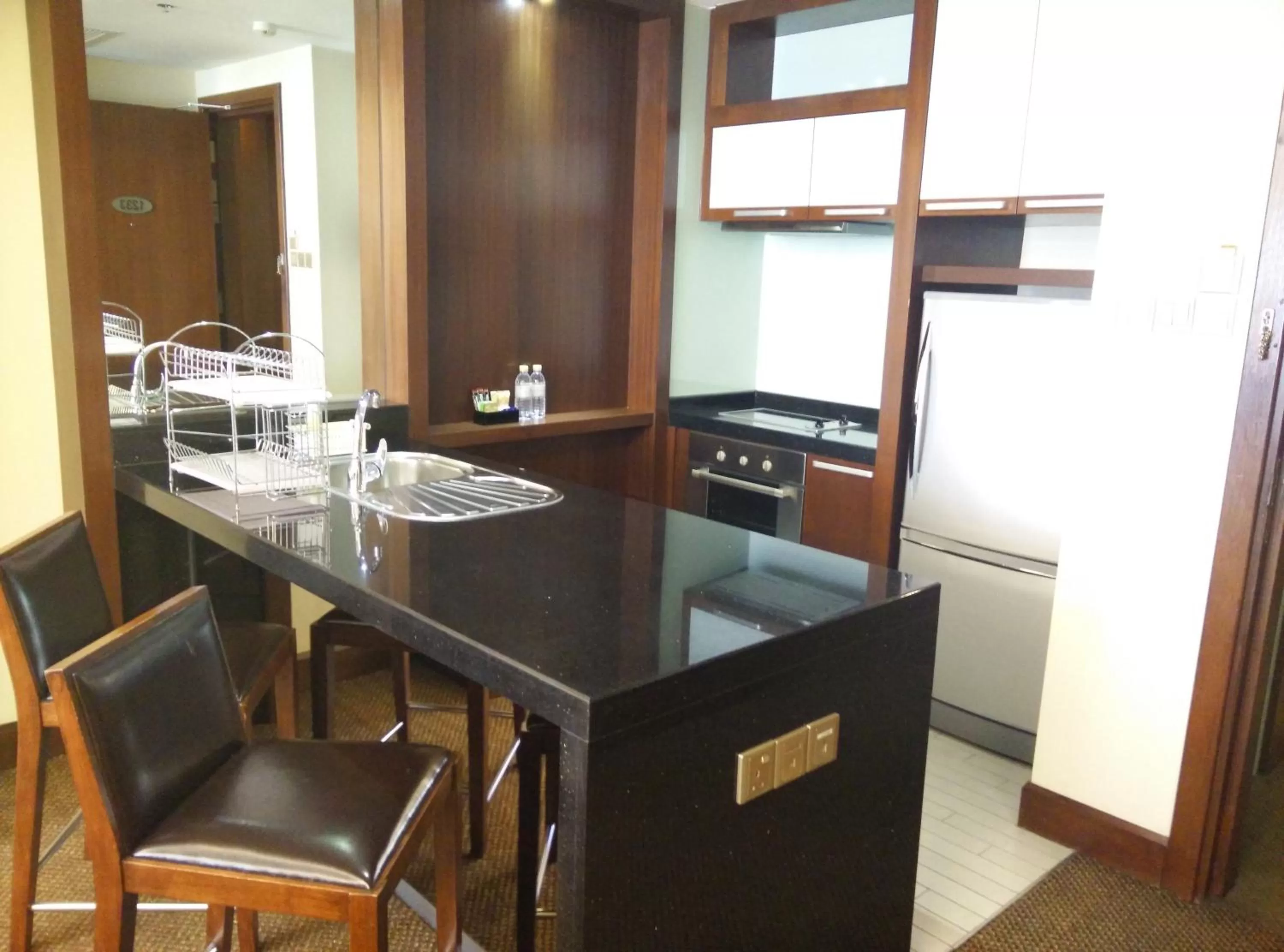 Kitchen or kitchenette in St Giles Mid Valley Kuala Lumpur
