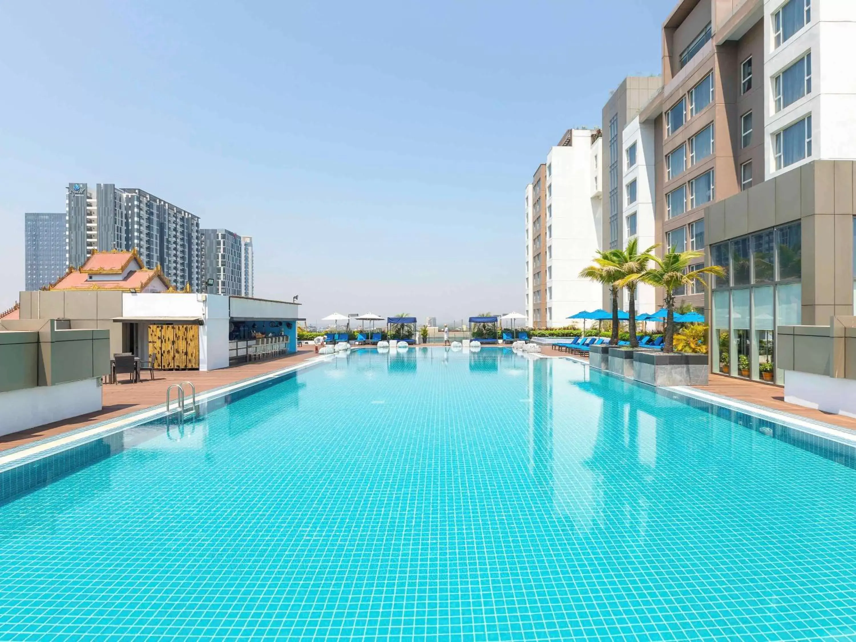 Property building, Swimming Pool in Novotel Yangon Max
