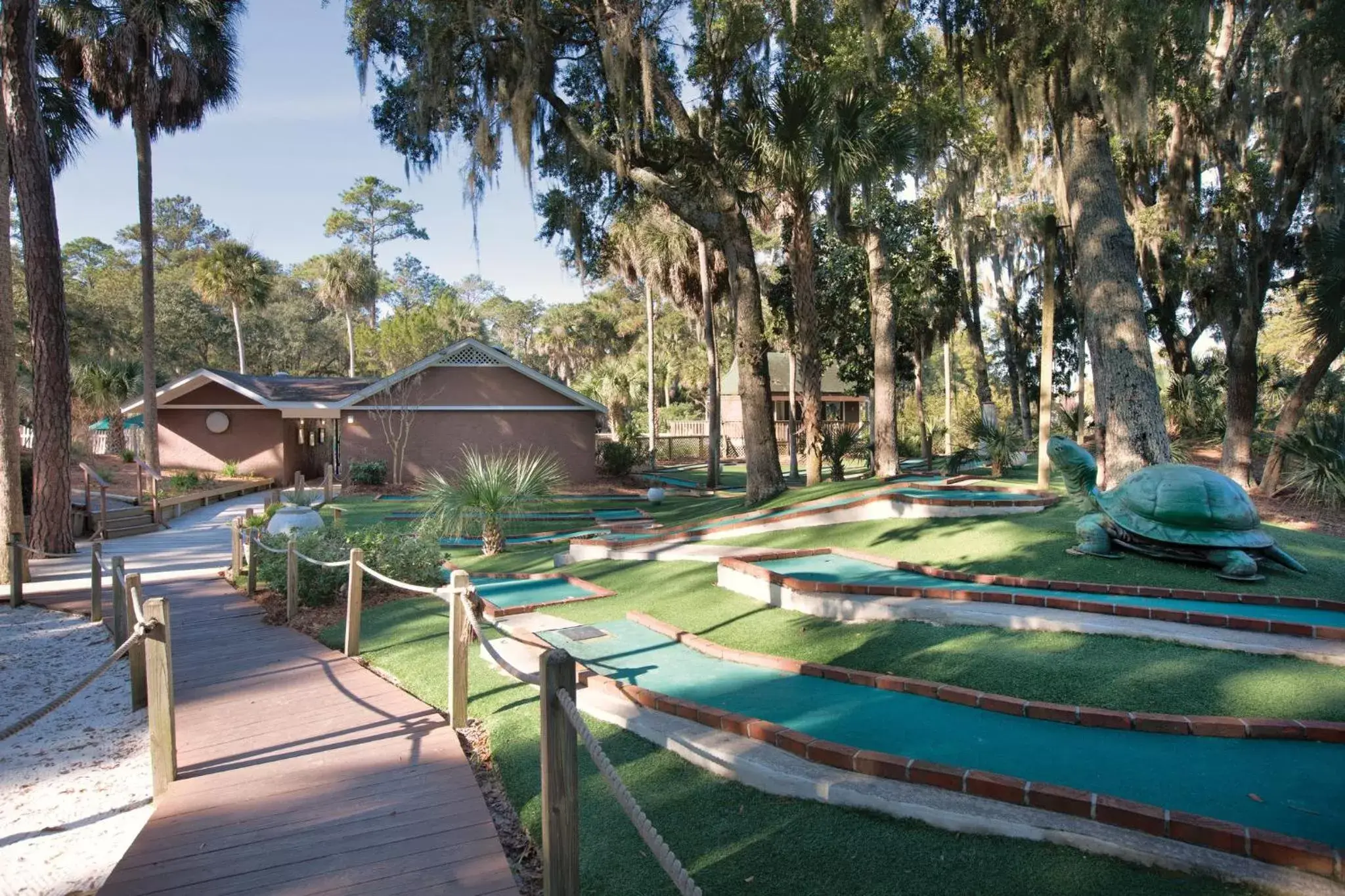 Minigolf in Club Wyndham Ocean Ridge