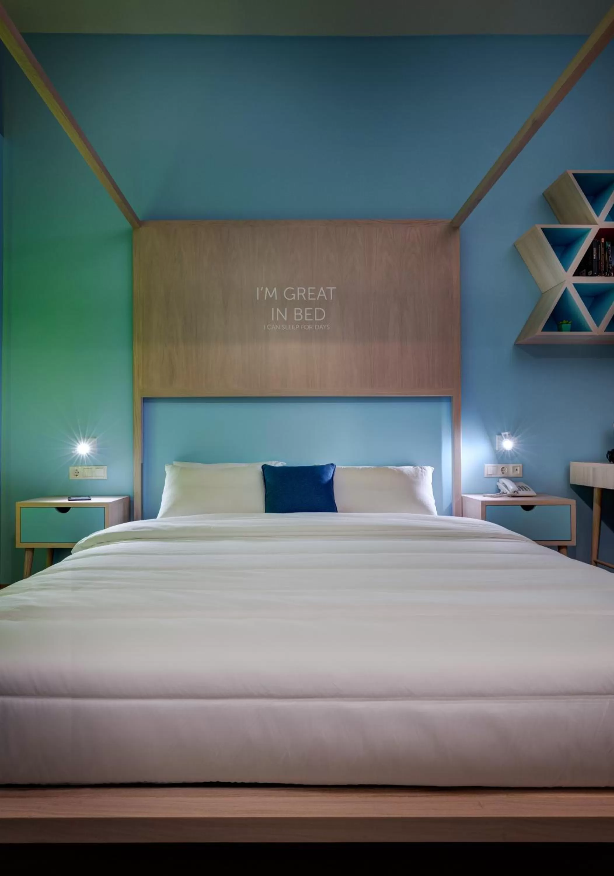 Bed in Colors Urban Hotel Thessaloniki