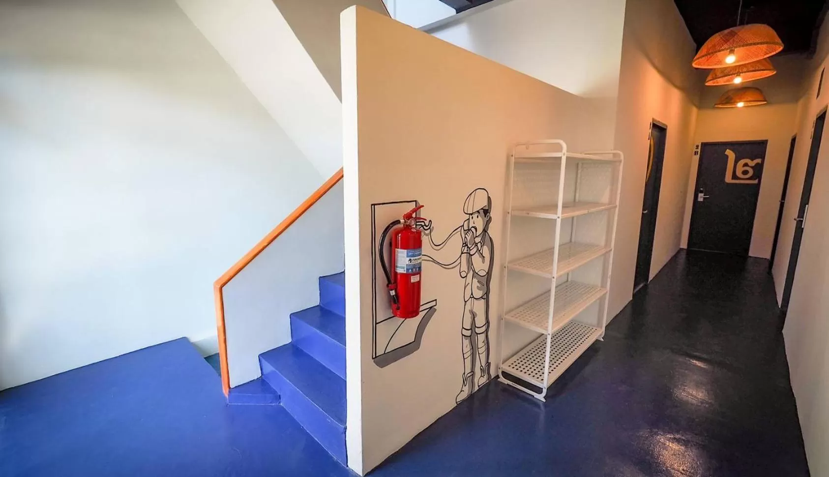 Property building in Hoft Hostel Bangkok