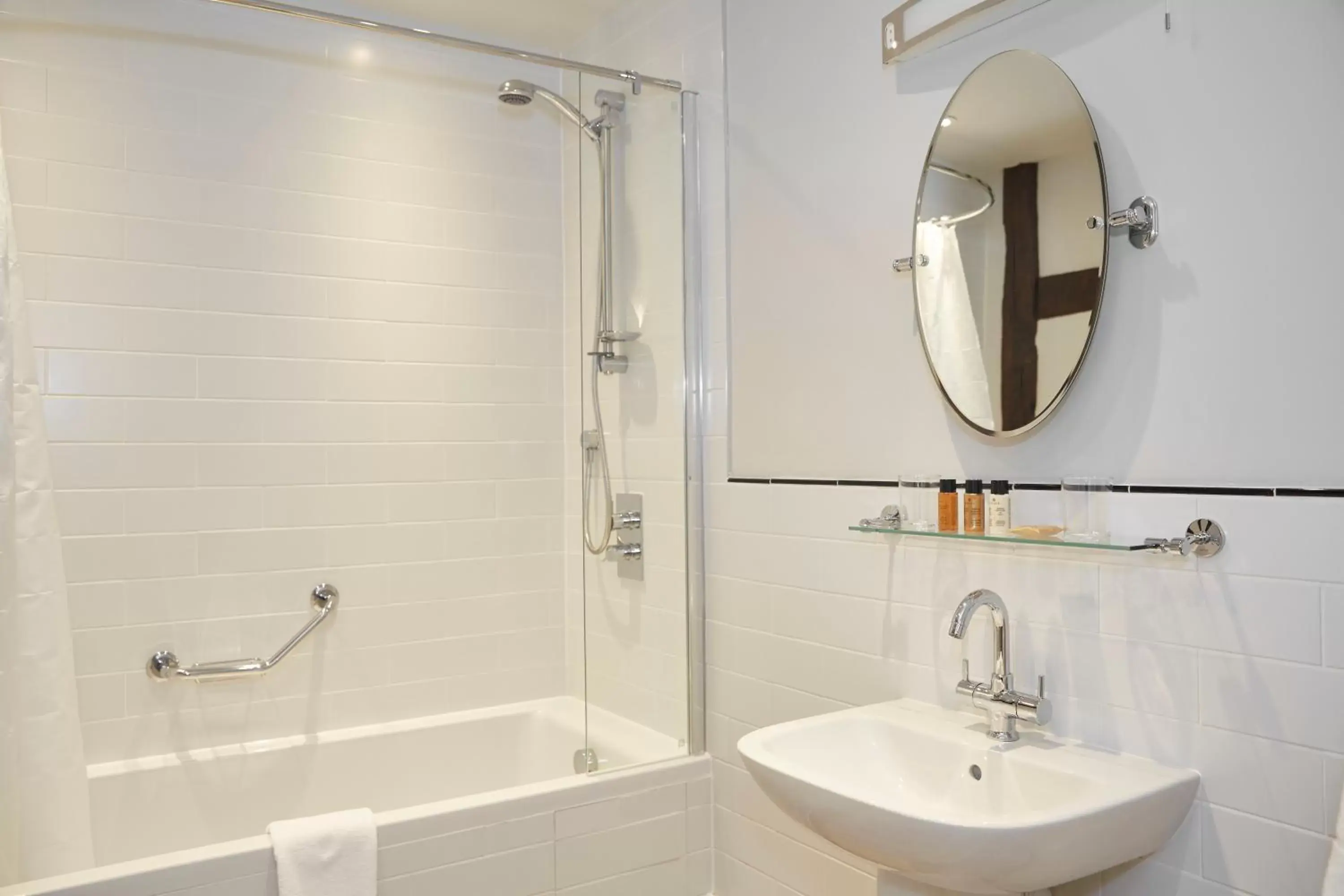 Bathroom in White Hart Hotel by Greene King Inns