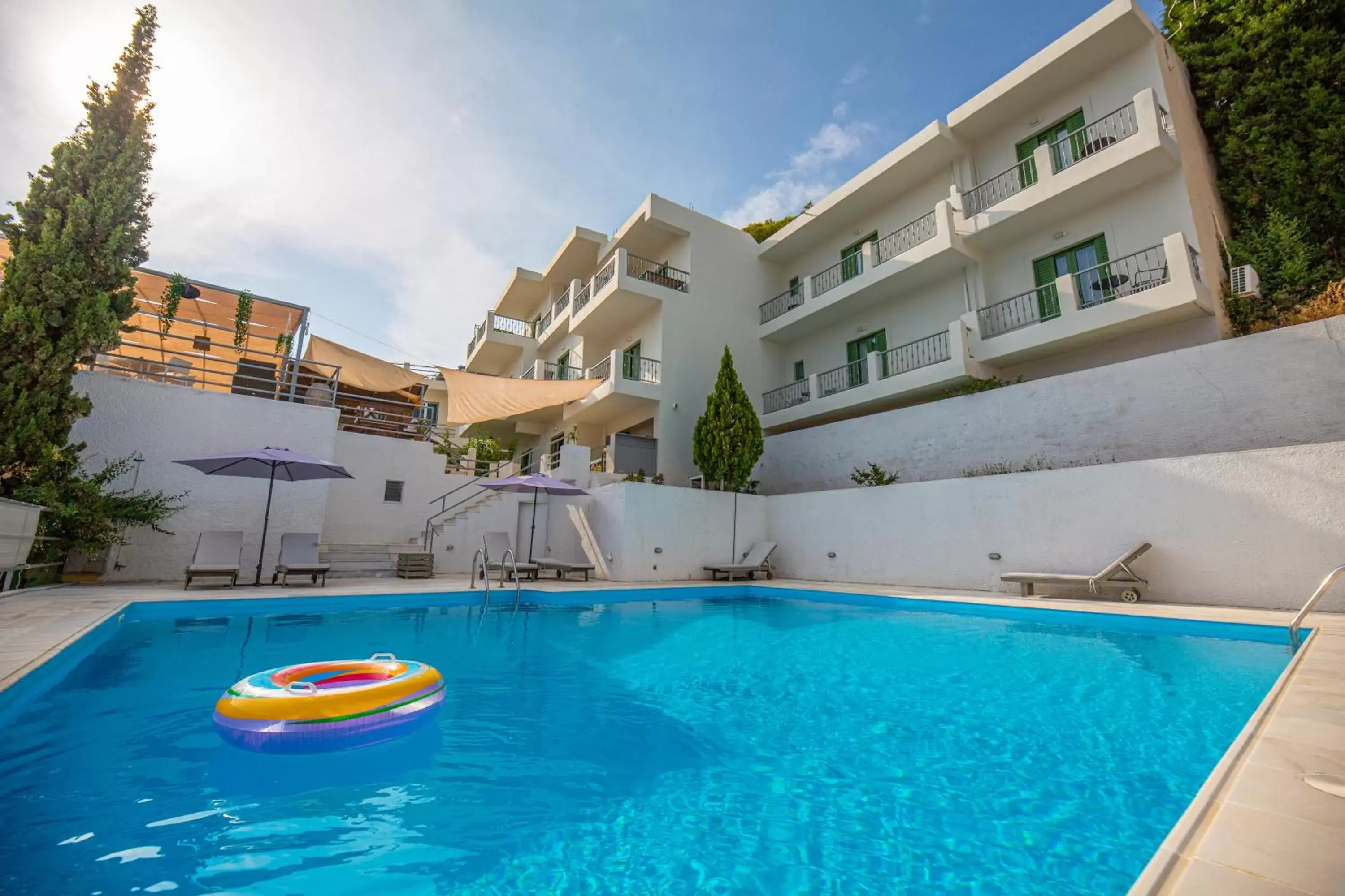 Property building, Swimming Pool in Evita's Resort