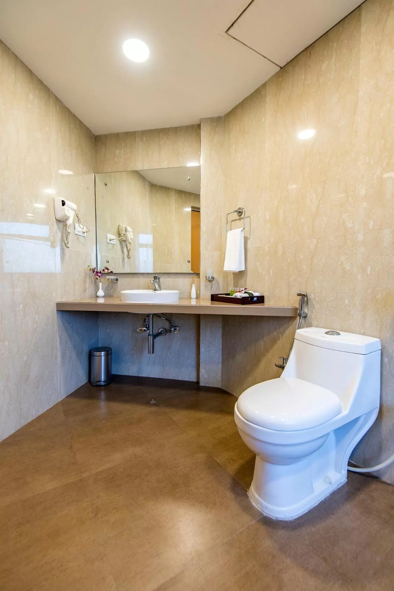 Toilet in Hotel Phoenix Koregaon Park