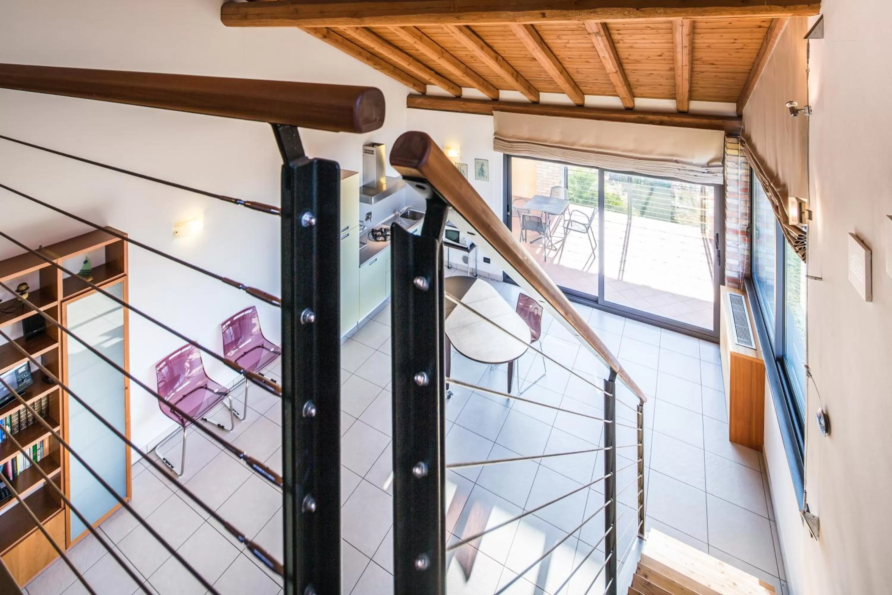 Balcony/Terrace in Tenuta Aganis