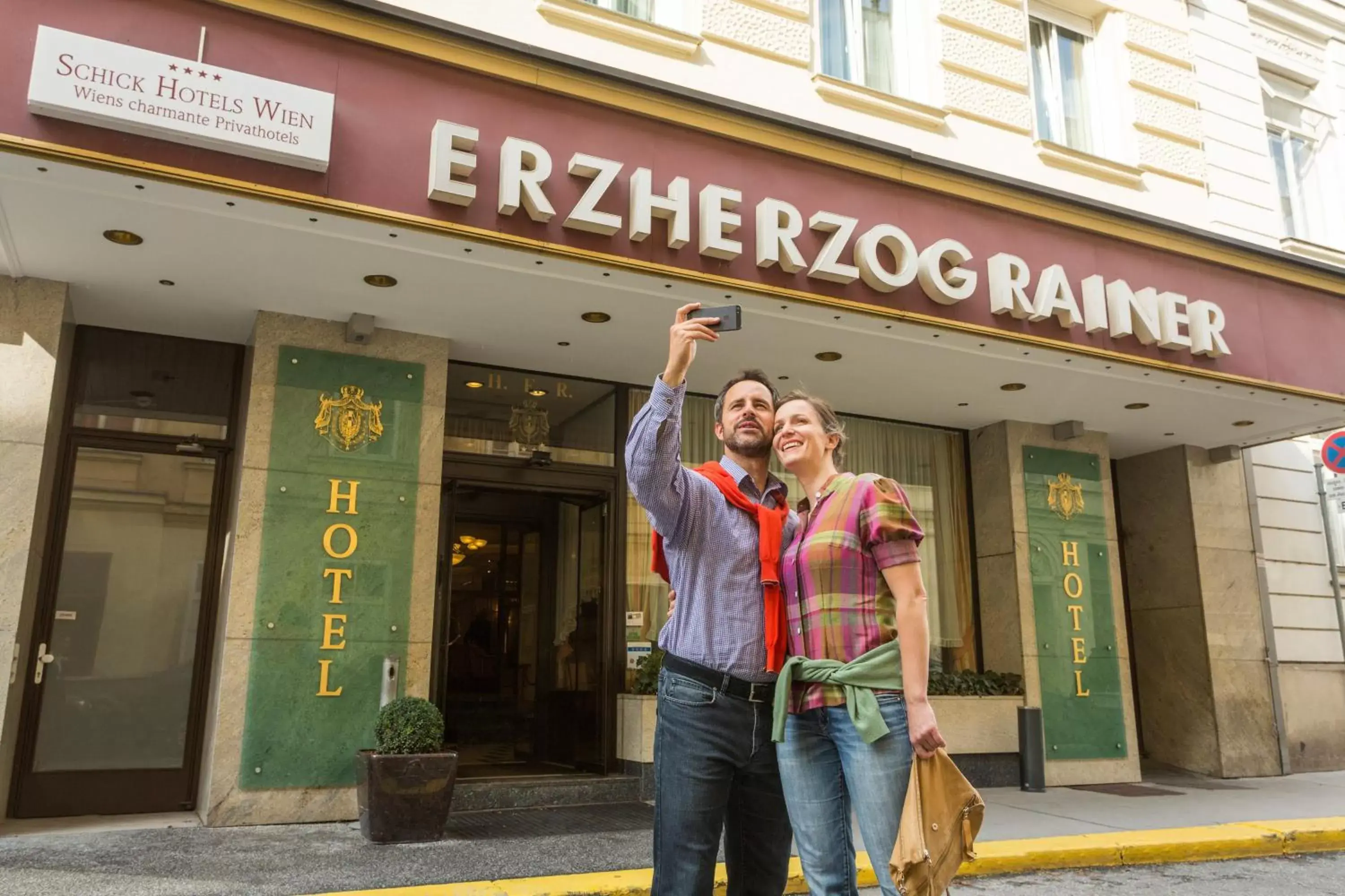 Facade/entrance in Hotel Erzherzog Rainer