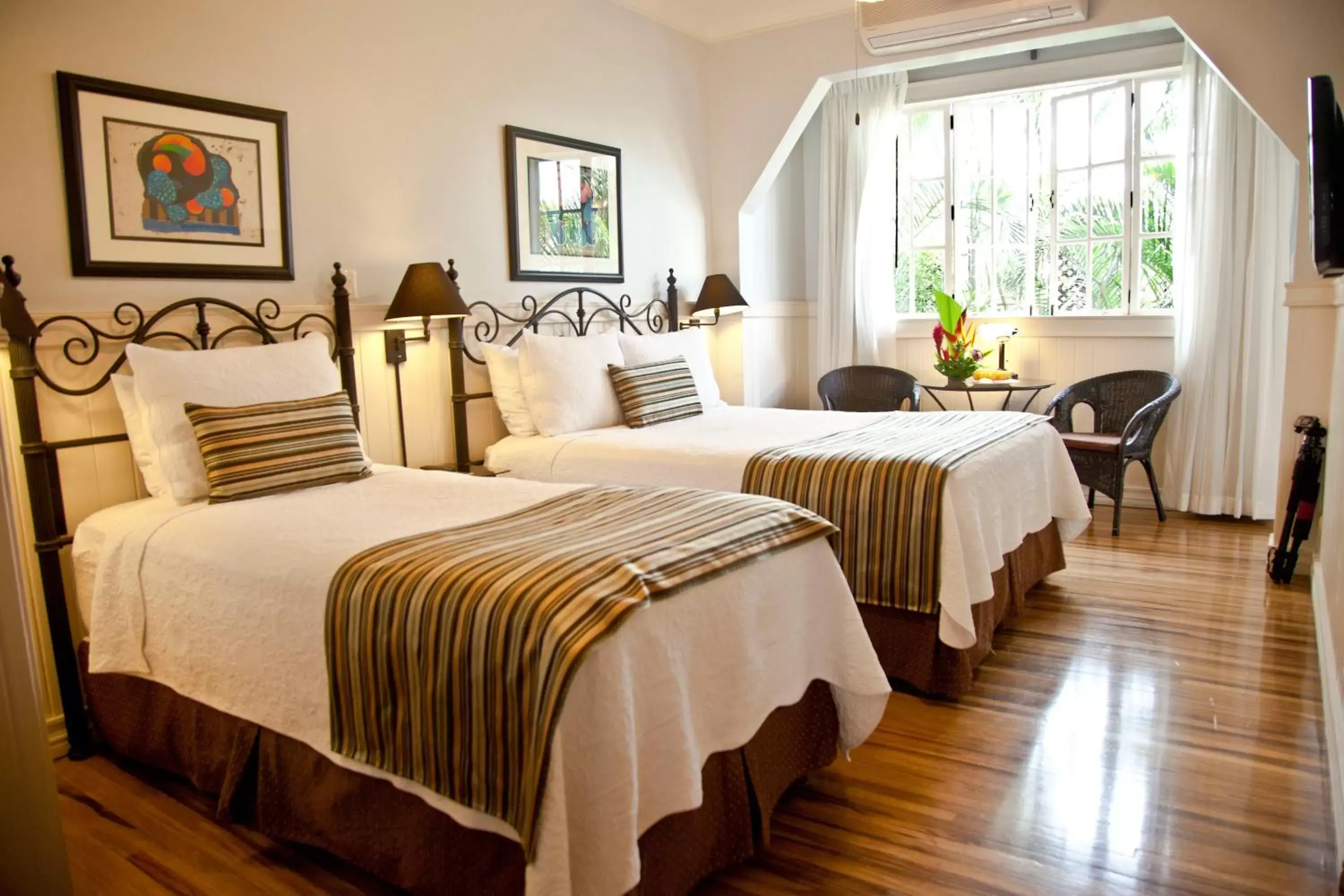 Bed in Hotel Grano de Oro