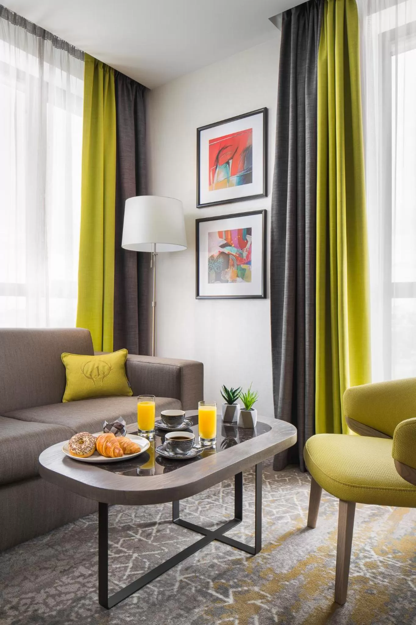 Seating area in Hotel Jägerhof