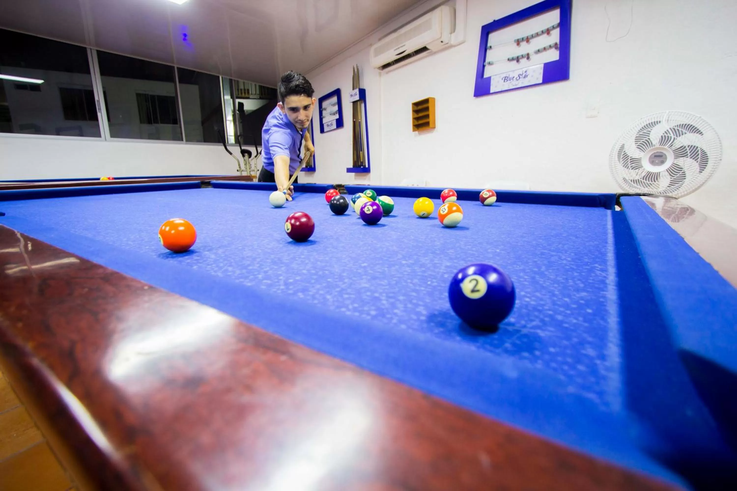 Billiard in Blue Star Hotel