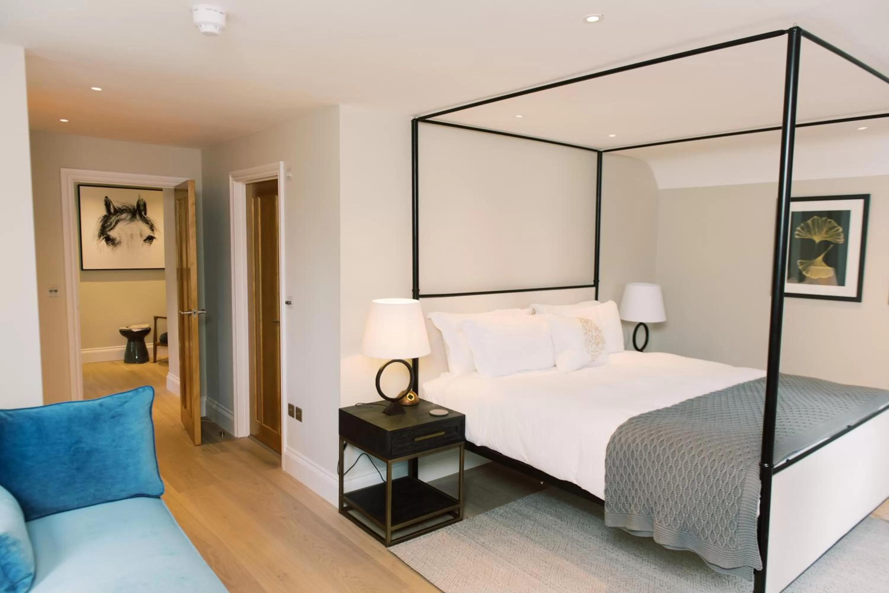 Bedroom, Bed in Lucknam Park, Emblems Collection