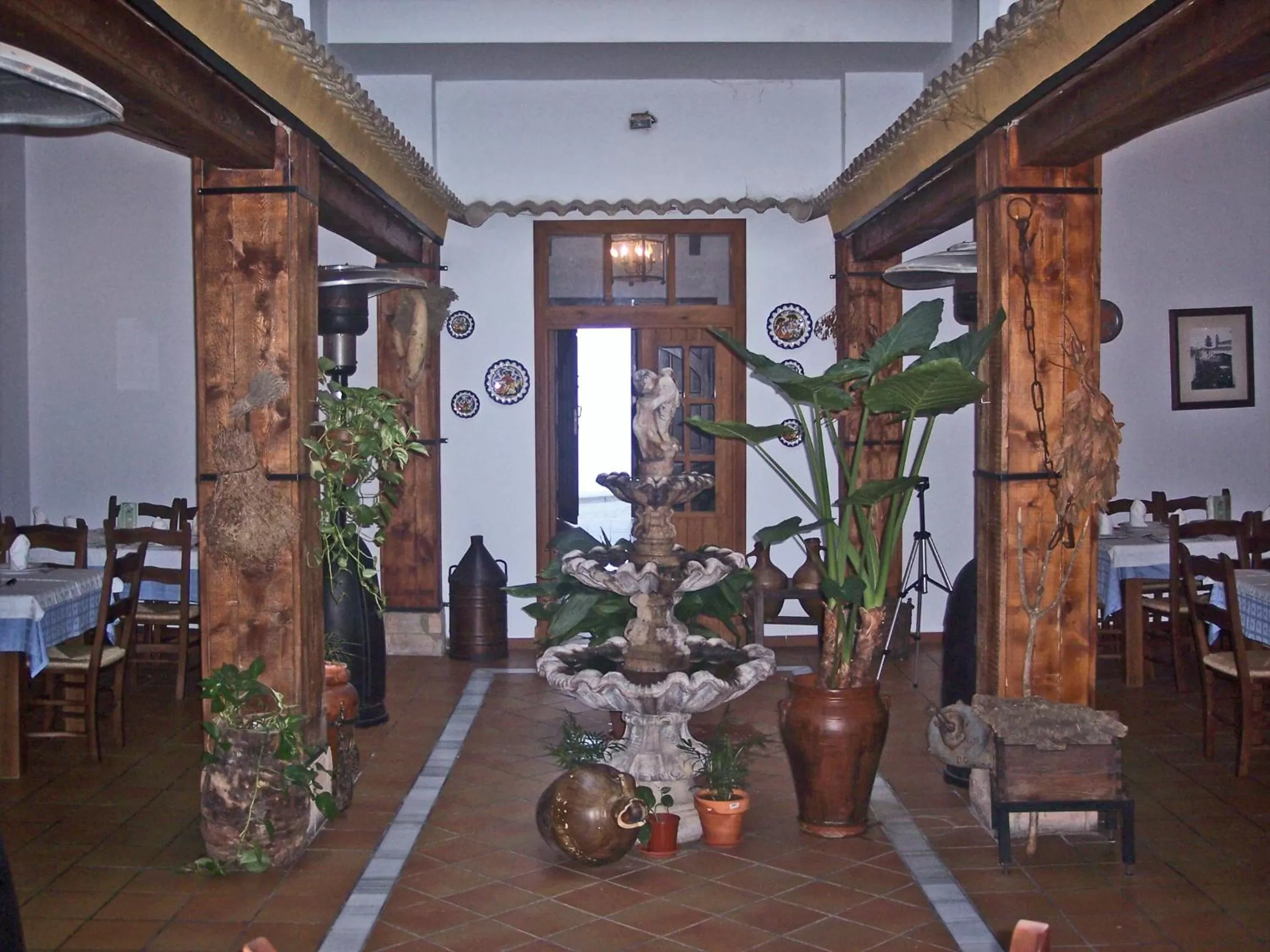 Decorative detail in Hotel El Tabanco