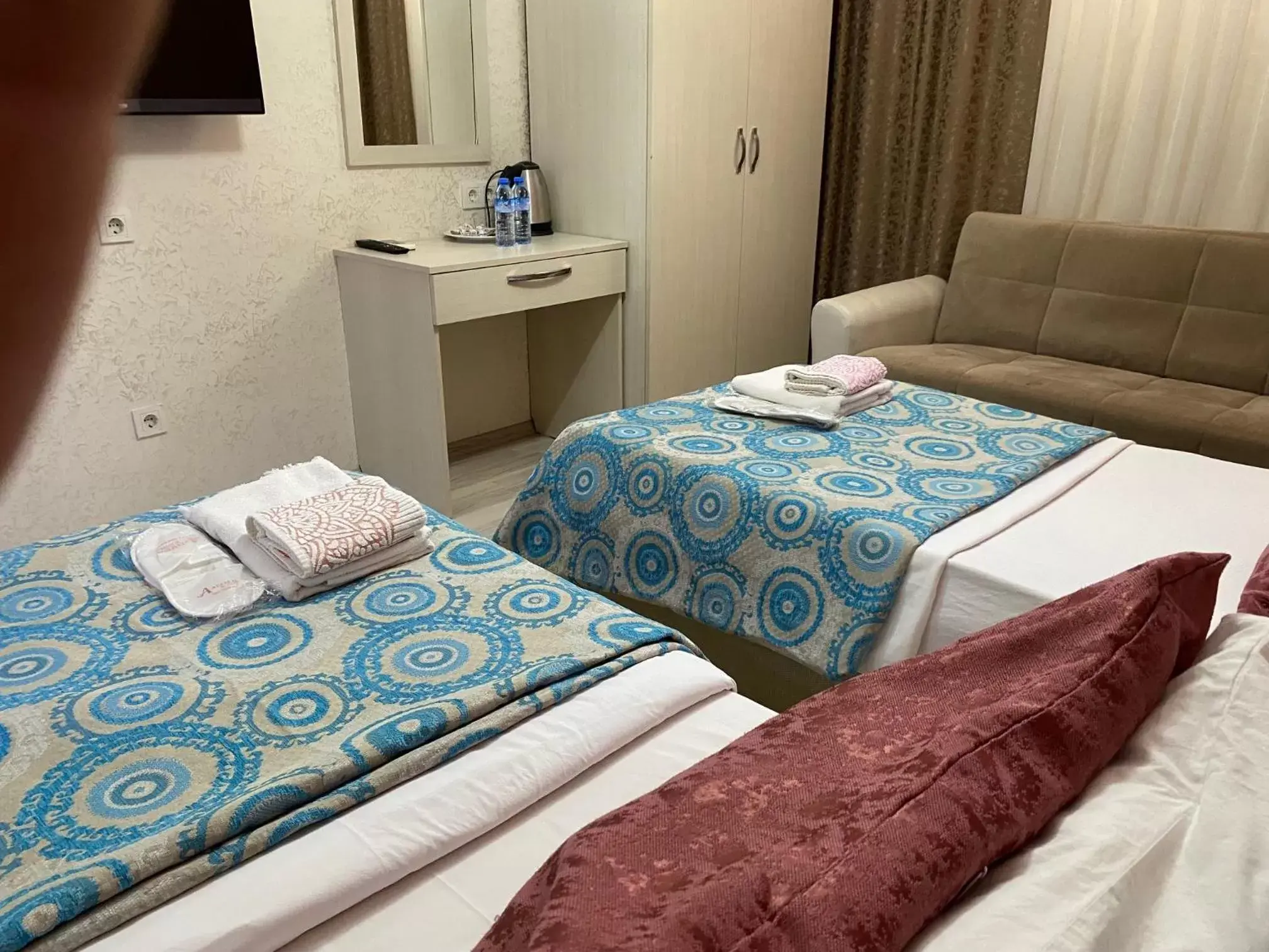 Bed in Atam Suites