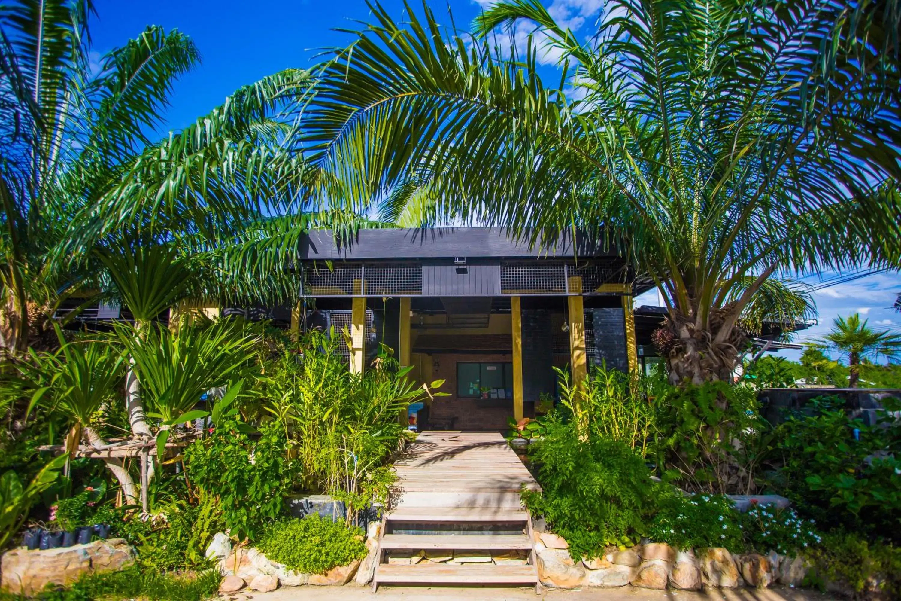 View (from property/room), Property Building in Palm Pran Resort