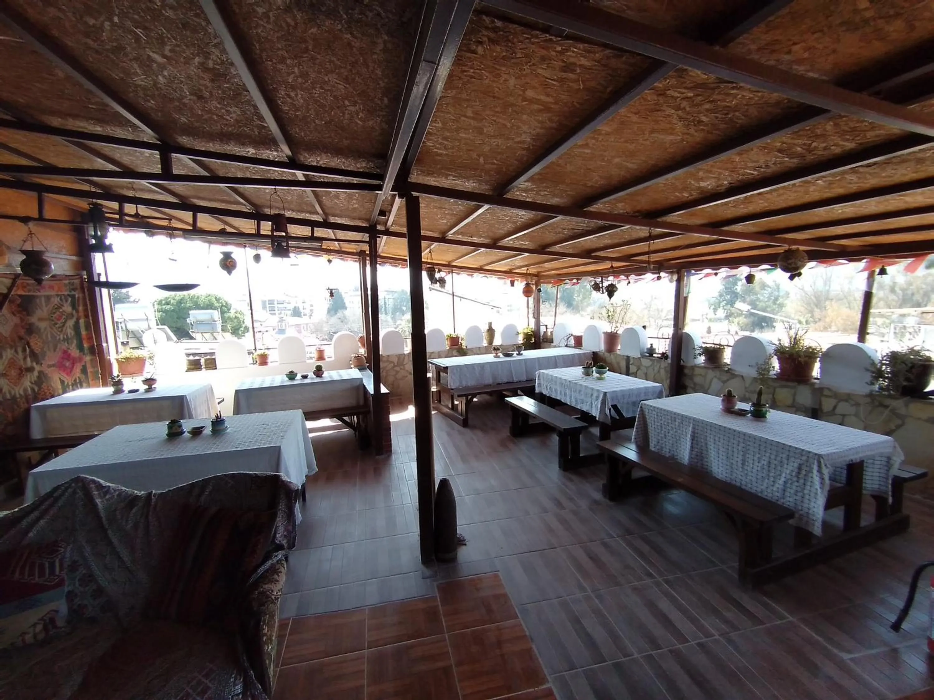 Balcony/Terrace in Anz Guest House Pansiyon