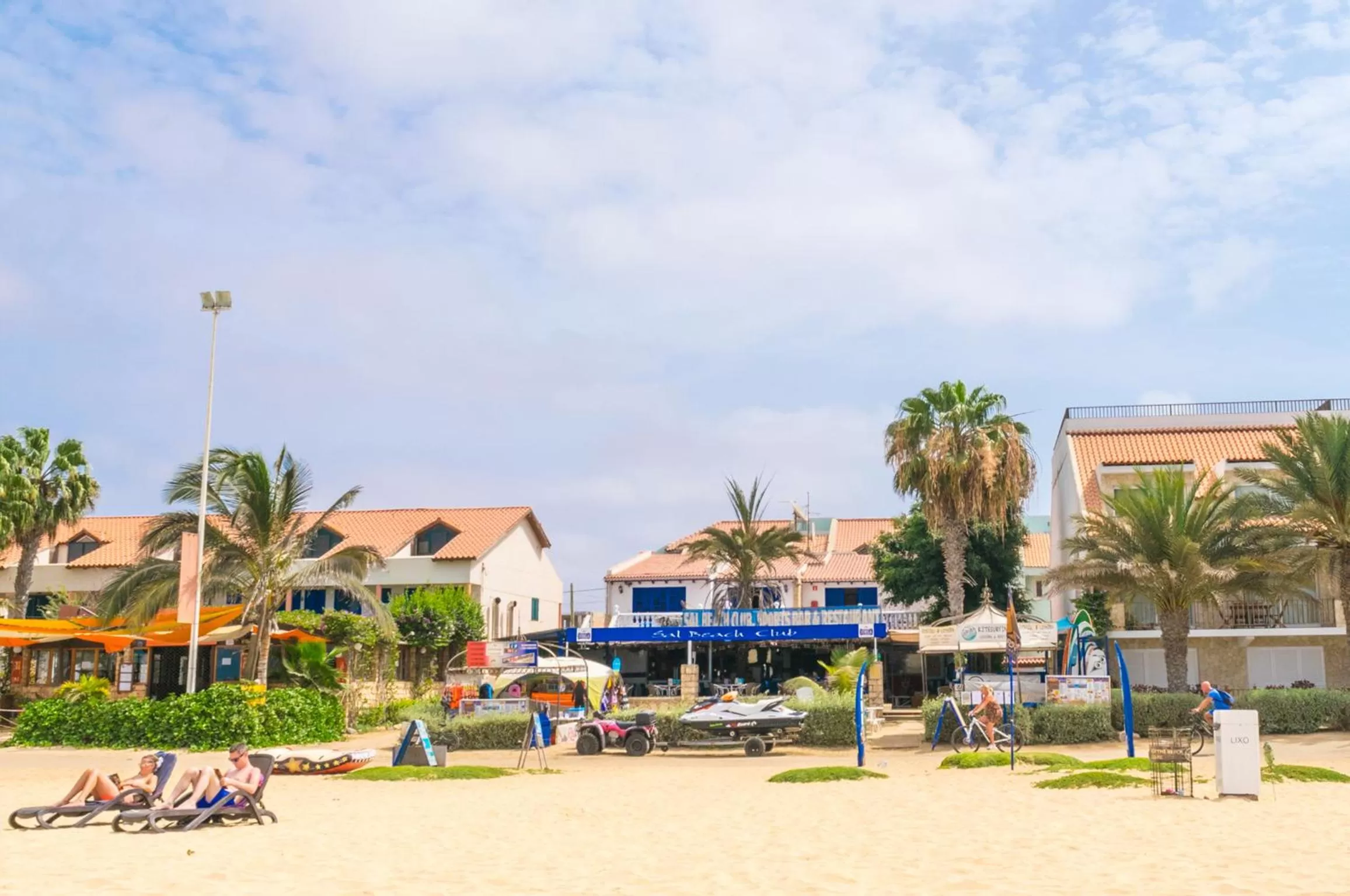 Beach in Sal Beach Club