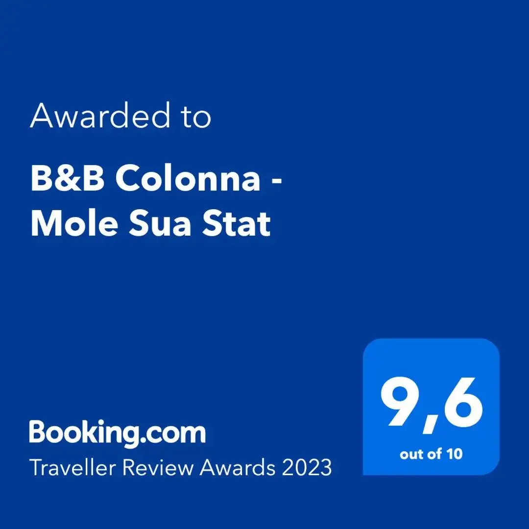 Logo/Certificate/Sign/Award in B&B Colonna - Mole Sua Stat