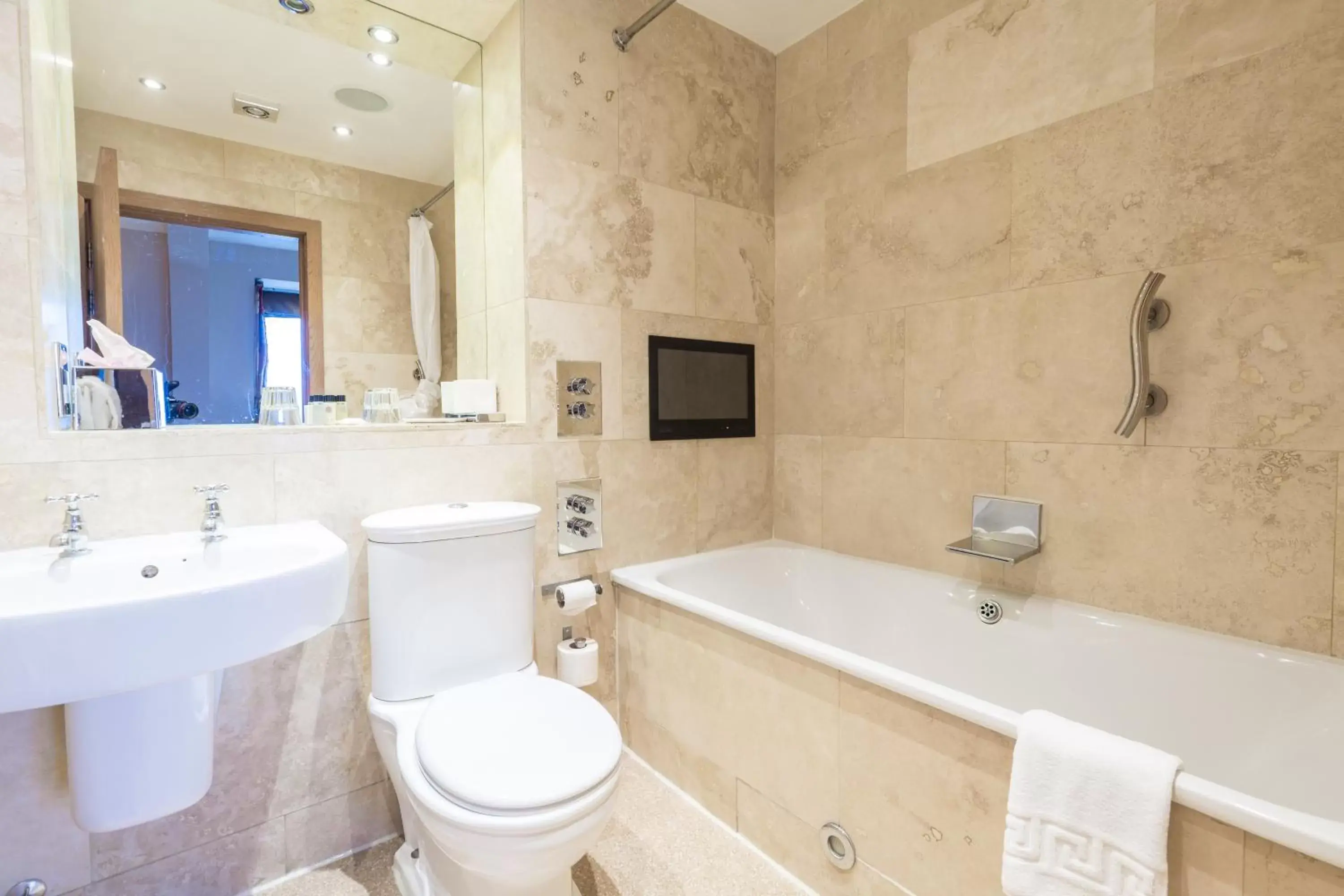 Bathroom in Crown Spa Hotel Scarborough by Compass Hospitality