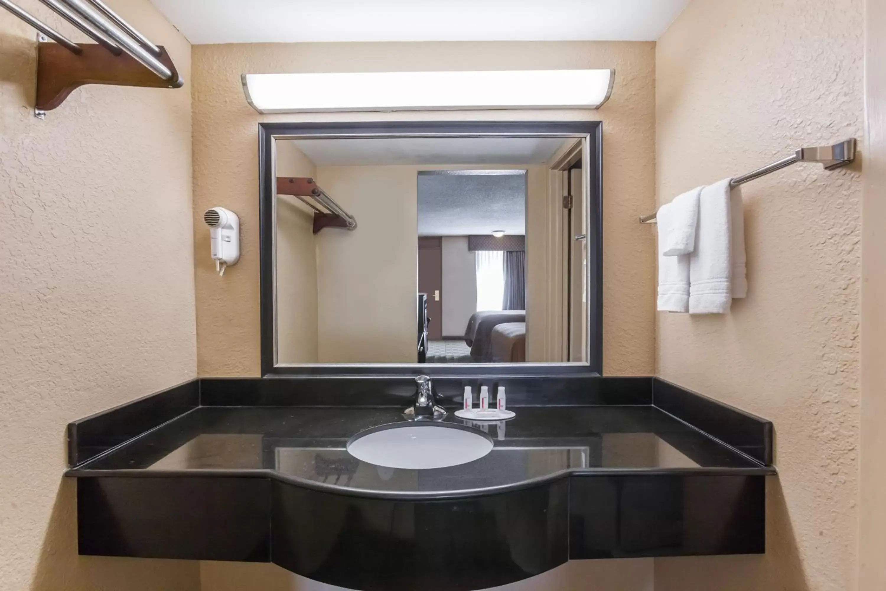 Bathroom in Super 8 by Wyndham Atoka