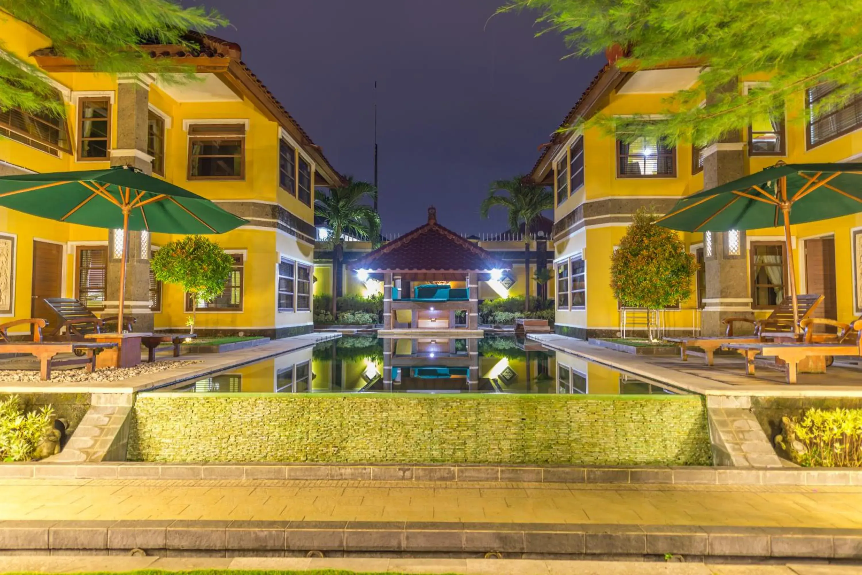 Pool view in Apel Villa Sanur