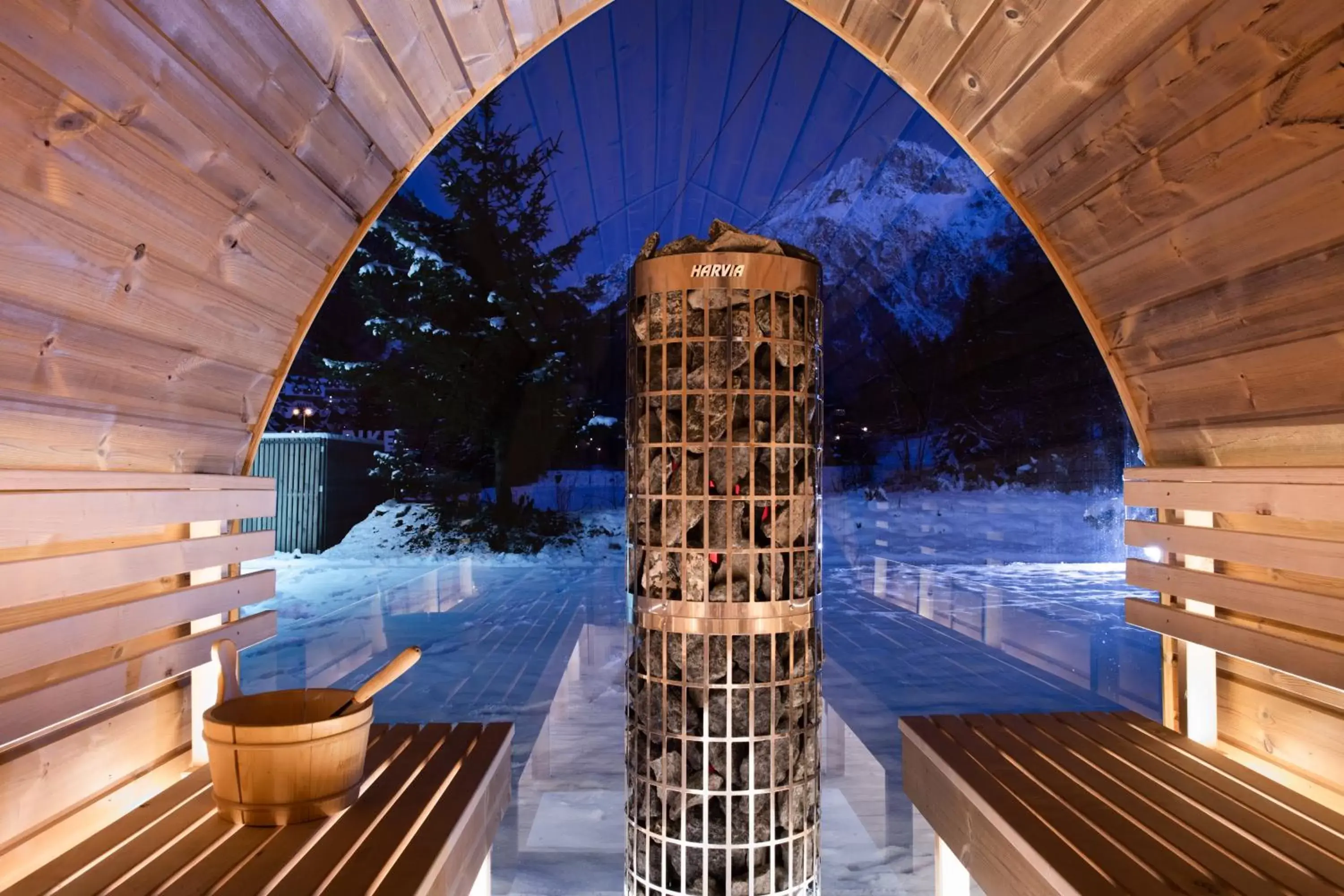 Sauna in Hotel Garni Pegrà