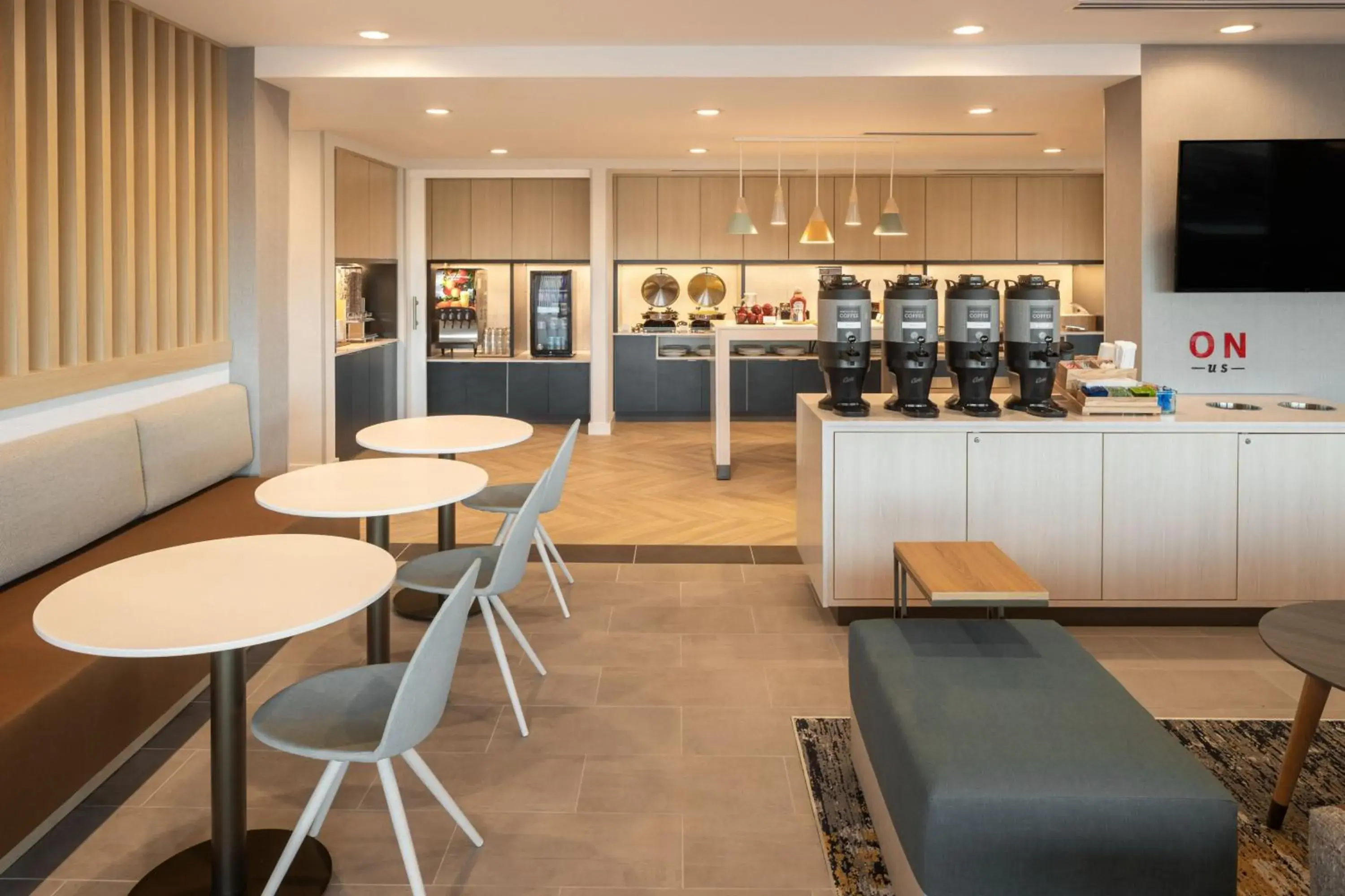 Lobby or reception, Restaurant/Places to Eat in TownePlace Suites by Marriott Georgetown