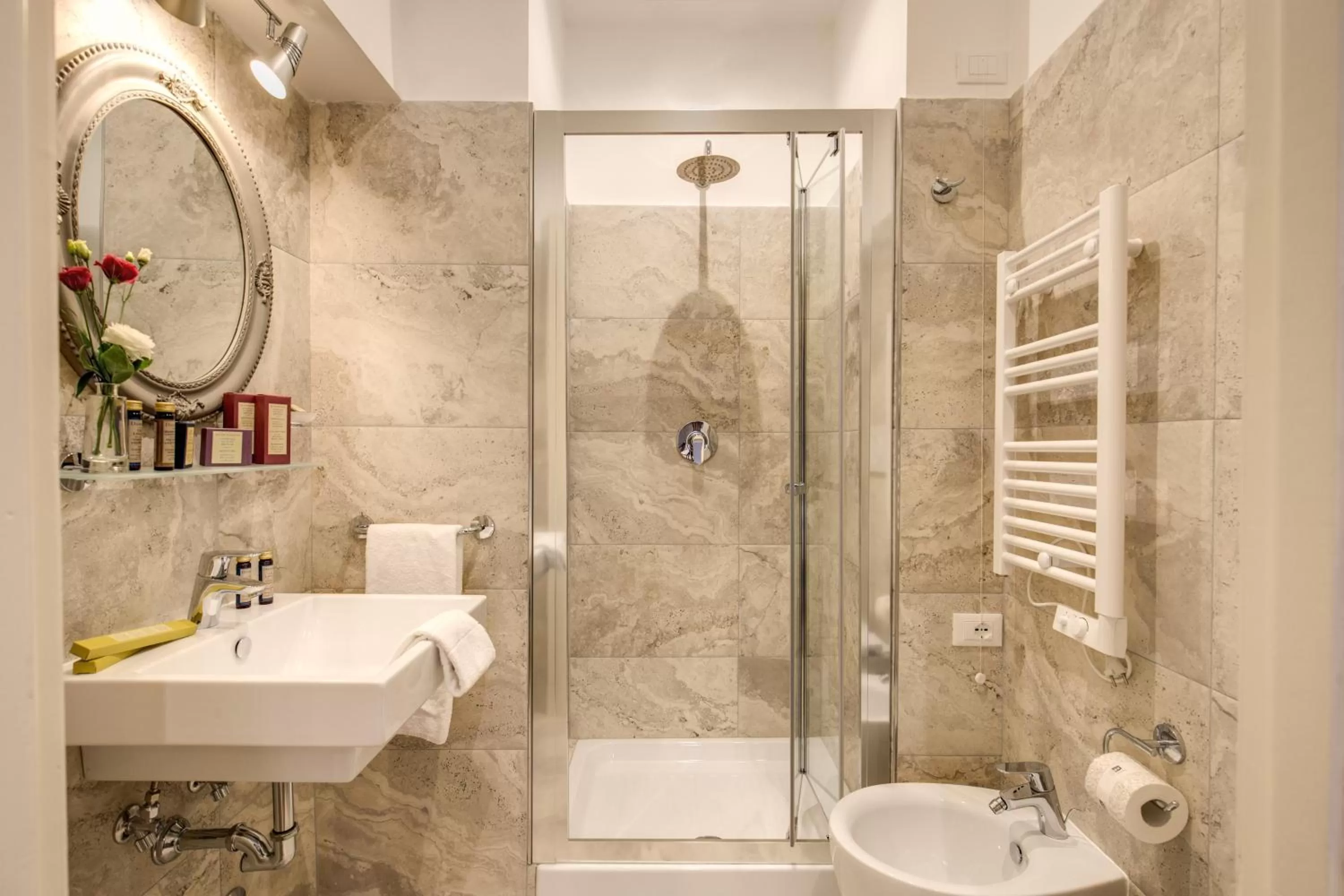 Bathroom in Charme Spagna Boutique Hotel