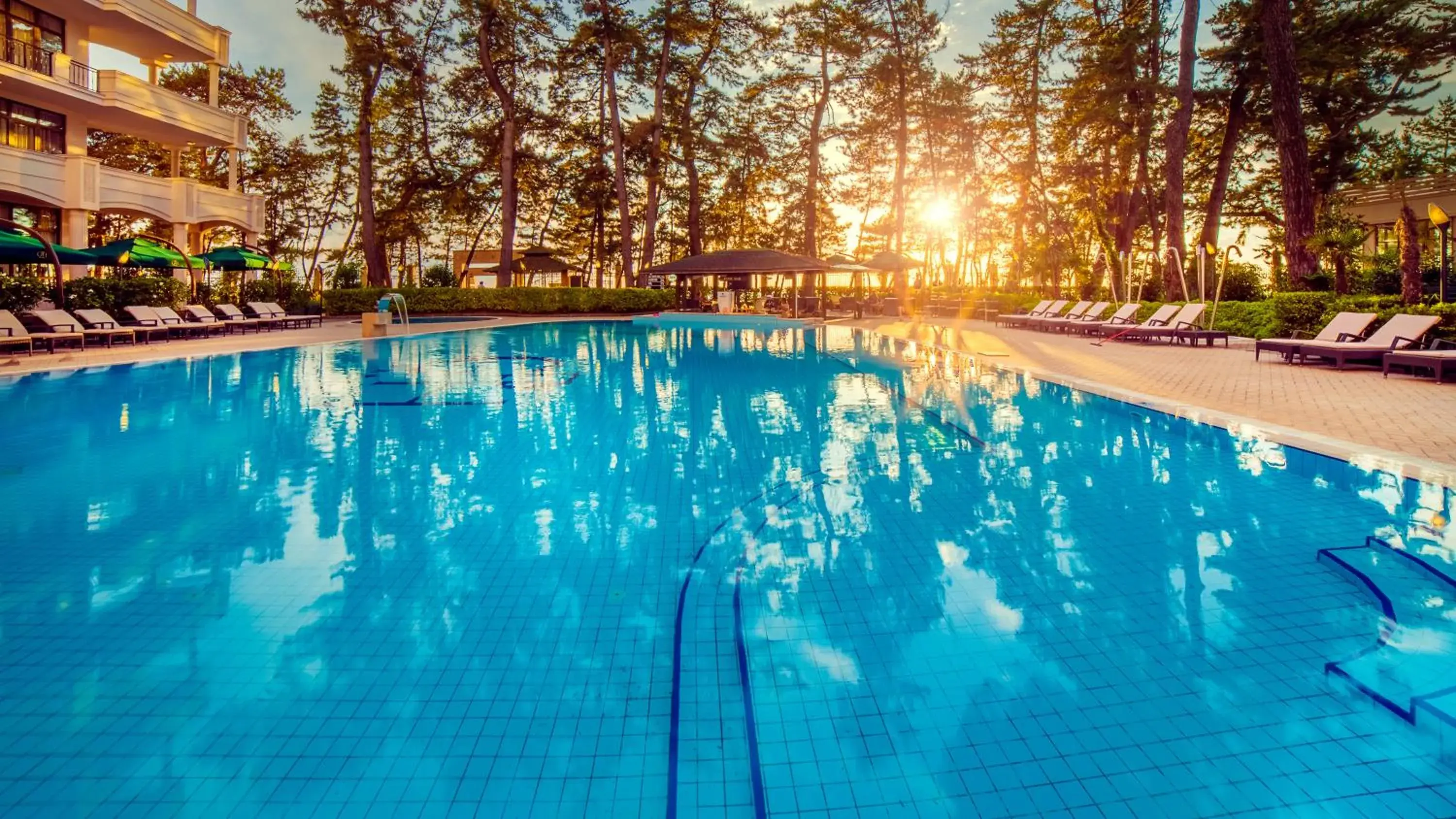 Swimming Pool in Kobuleti Georgia Palace Hotel & Spa