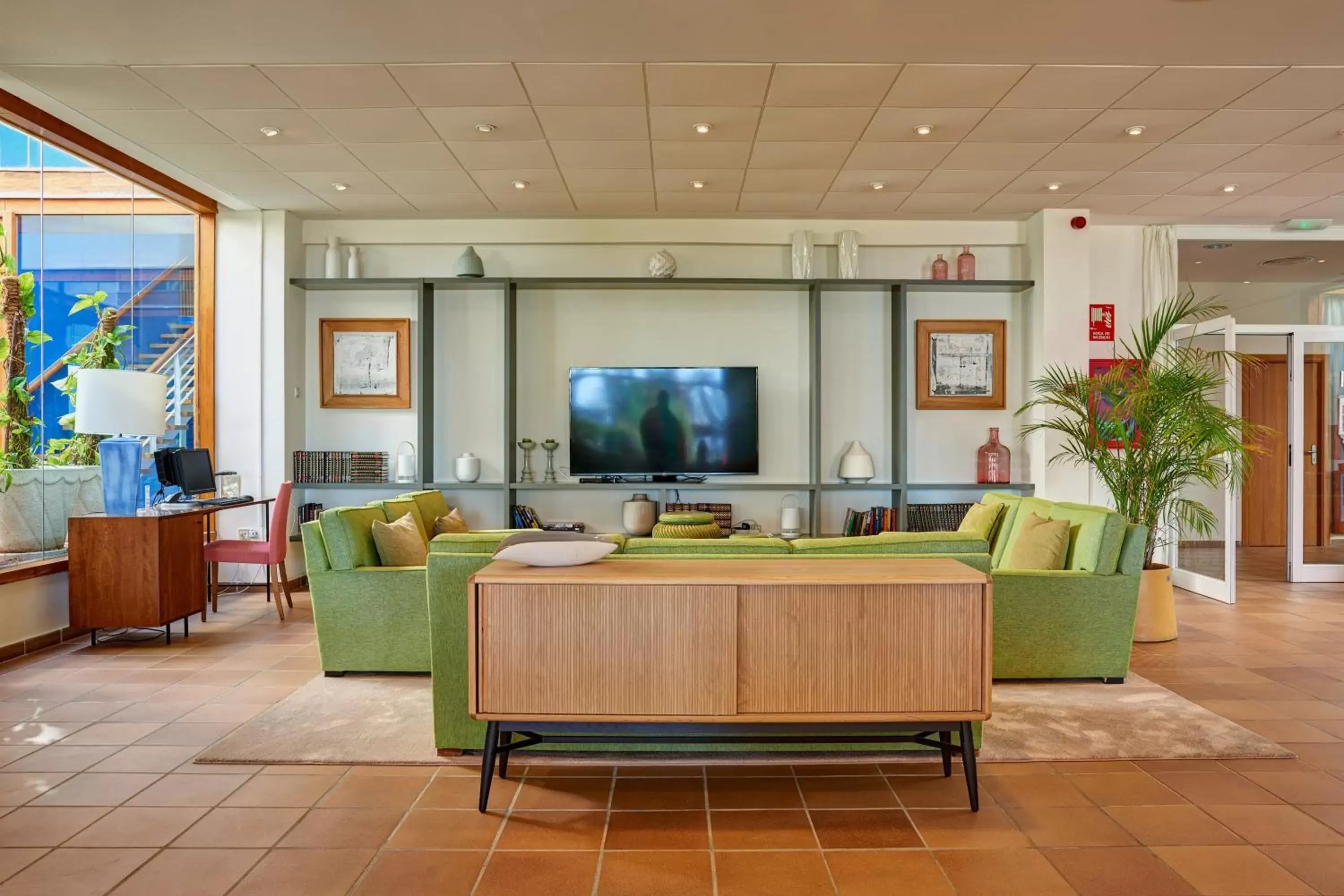 Living room, Lobby/Reception in Parador de Benicarló