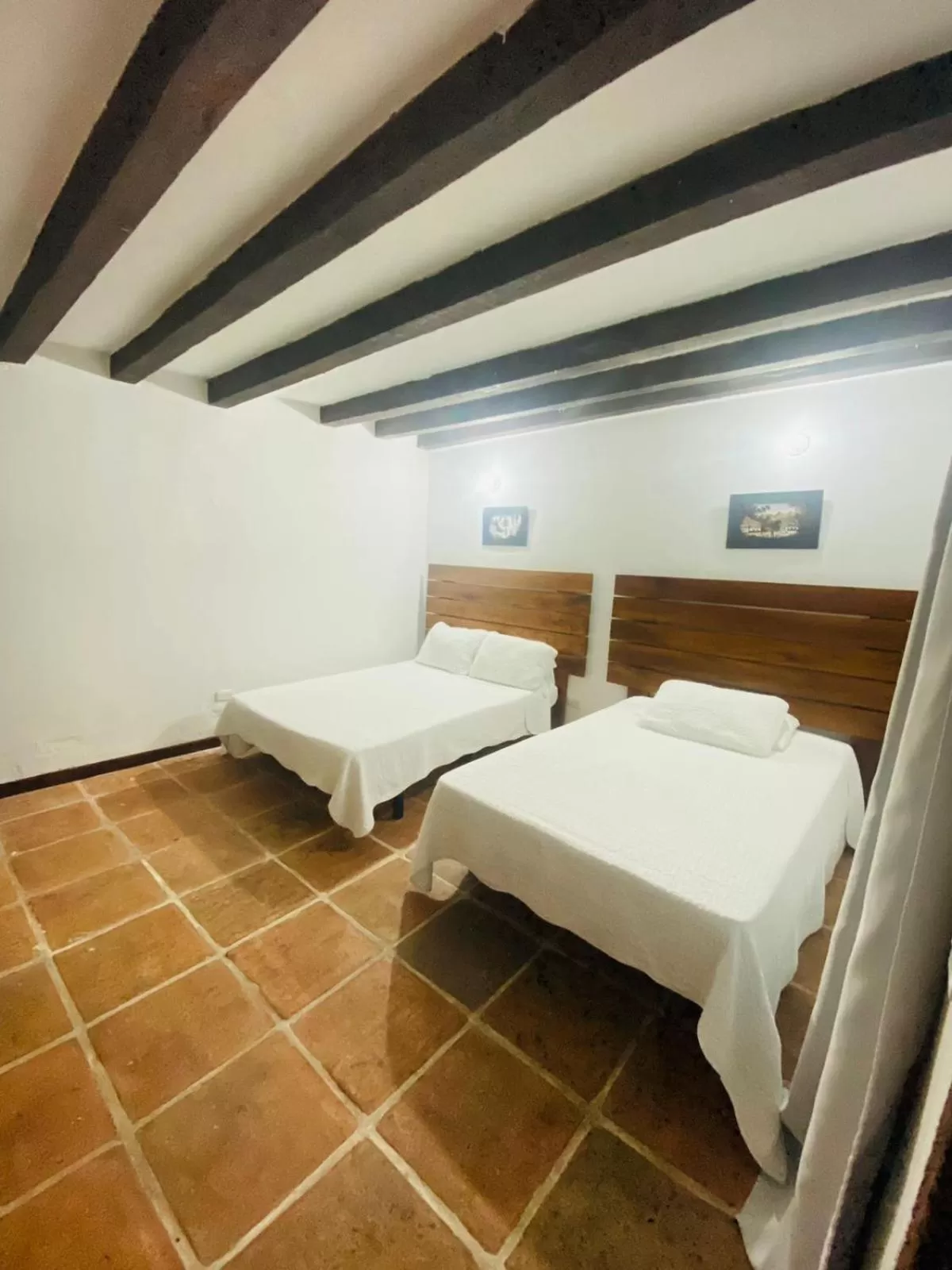 Bed in Hotel Terraza San Antonio