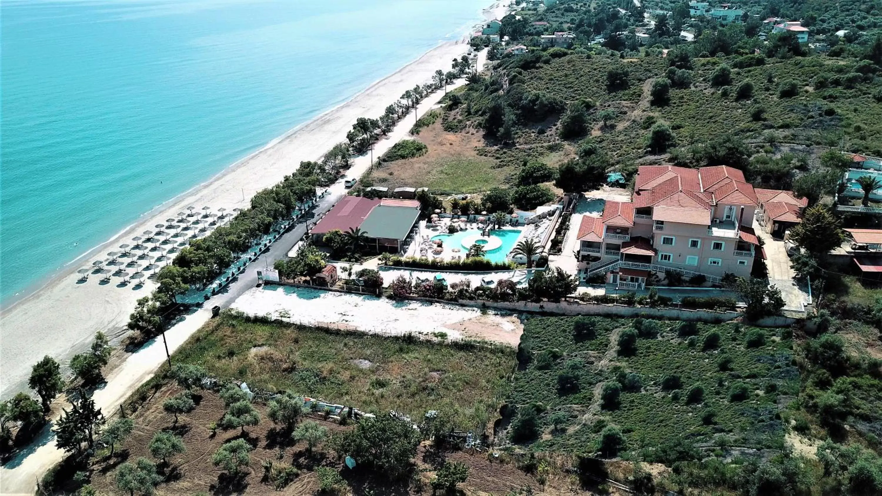 Property building, Bird's-eye View in Thassos Hotel Grand Beach