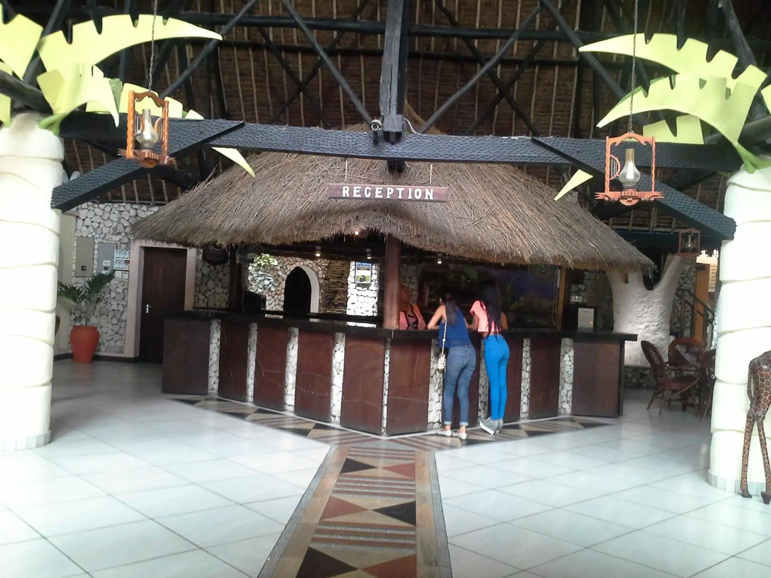 Lobby or reception in Bamburi Beach Hotel