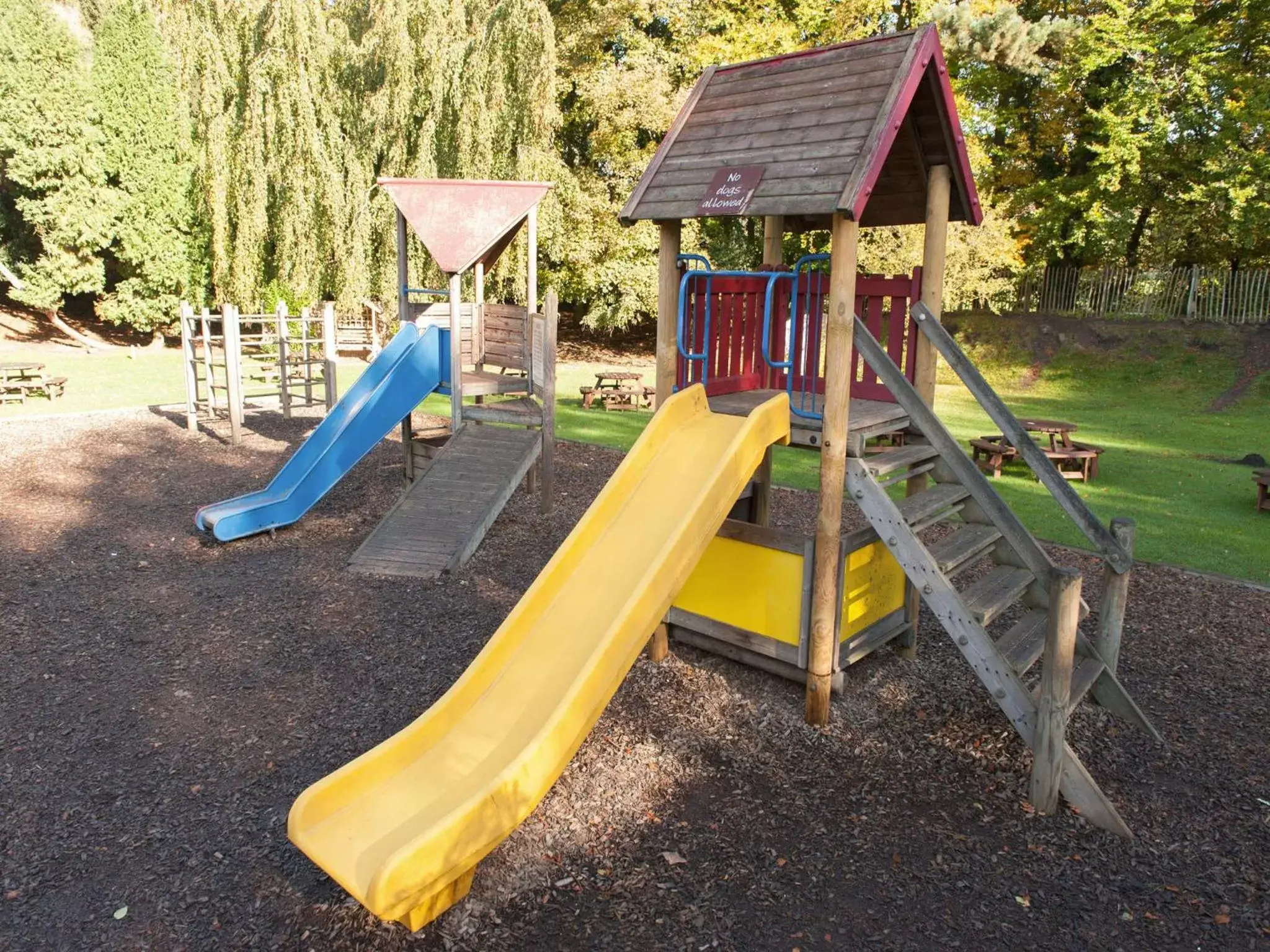 Children play ground, Children's Play Area in Wheatsheaf, Baslow by Marston's Inns