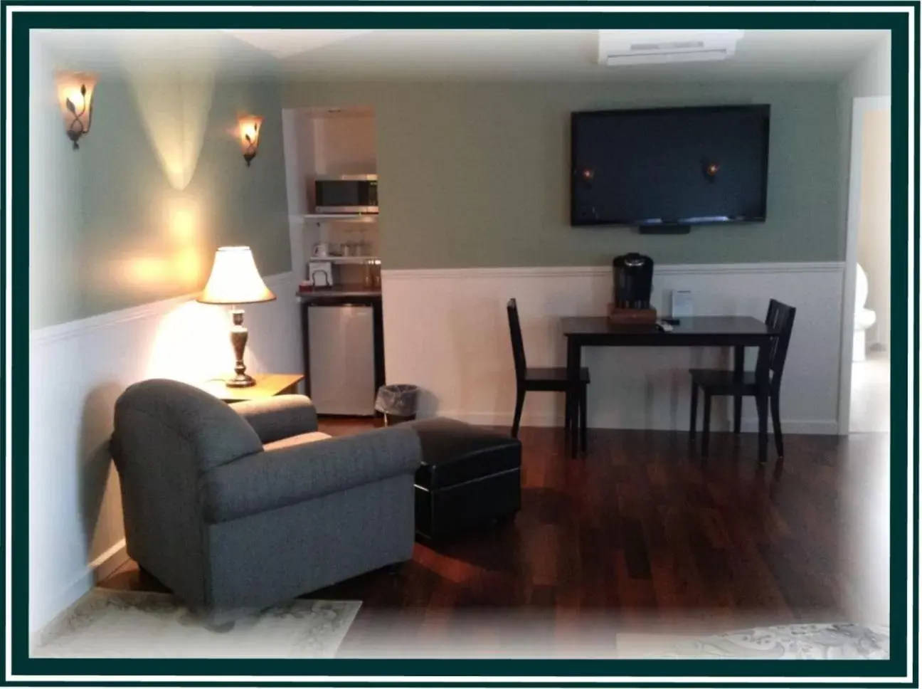 Seating Area in Boardwalk Inn