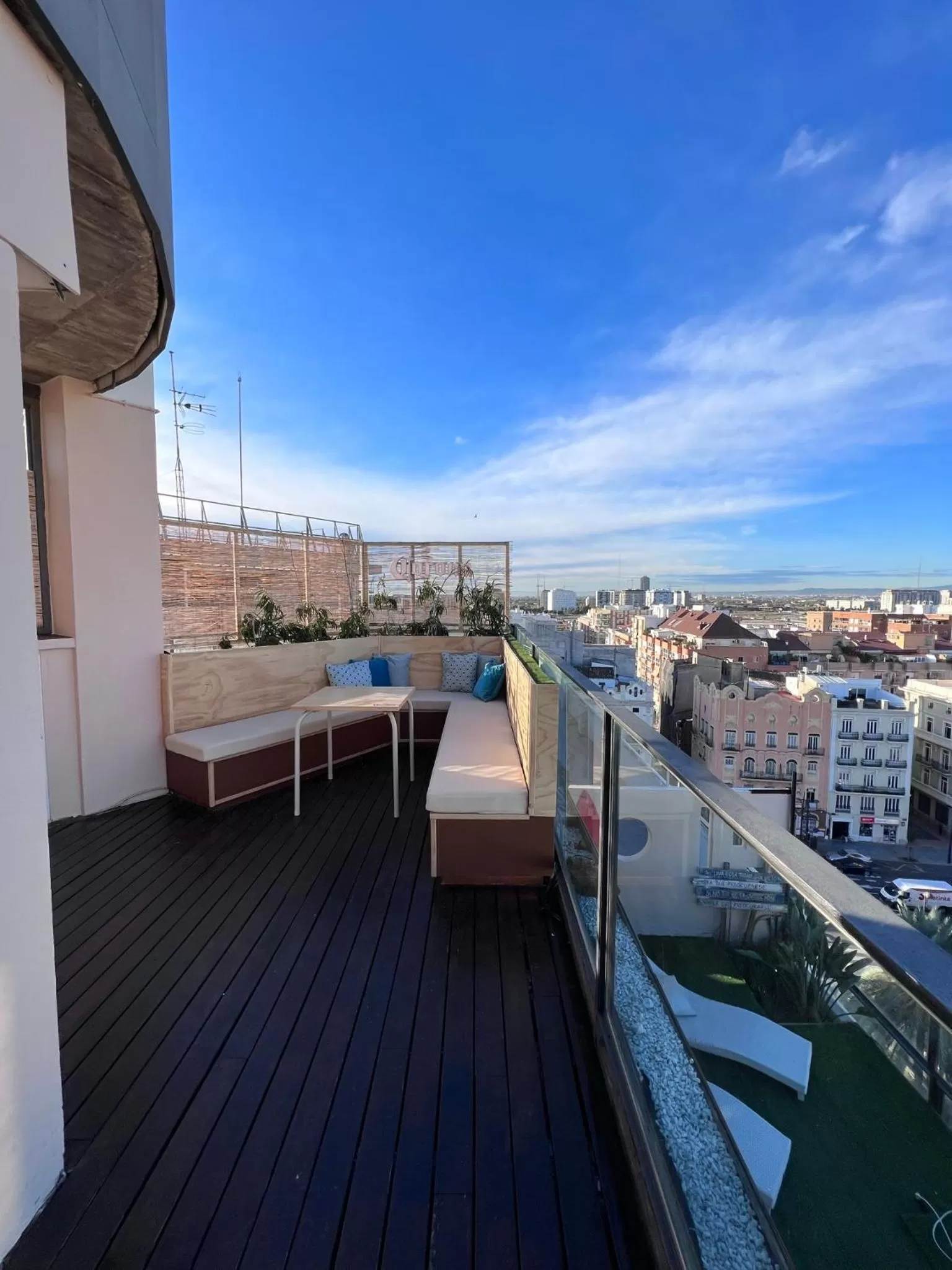 Balcony/Terrace in Sea You Hotel Port Valencia