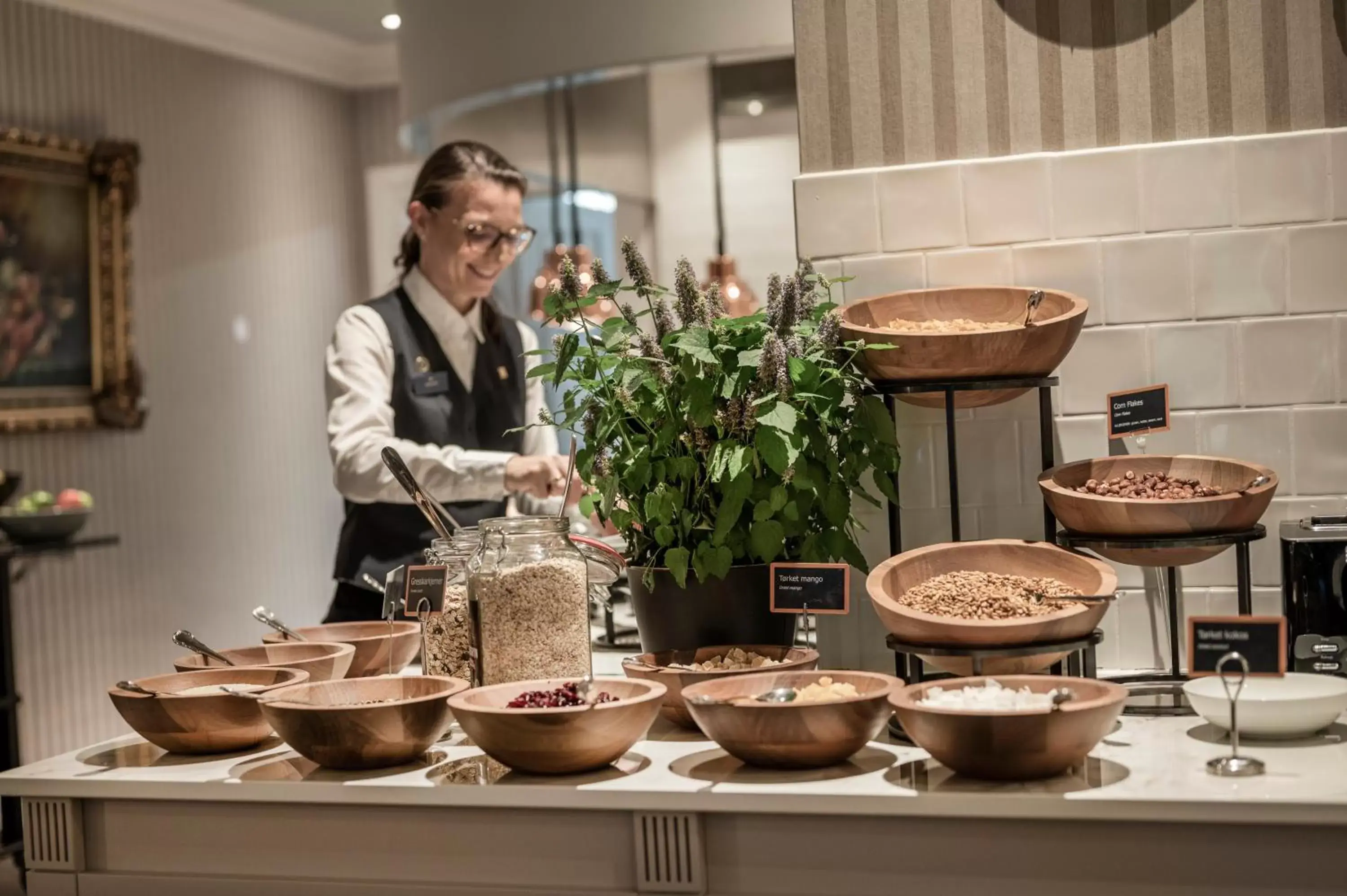 Buffet breakfast in Hotel Victoria Buffet breakfast in Hotel Victoria