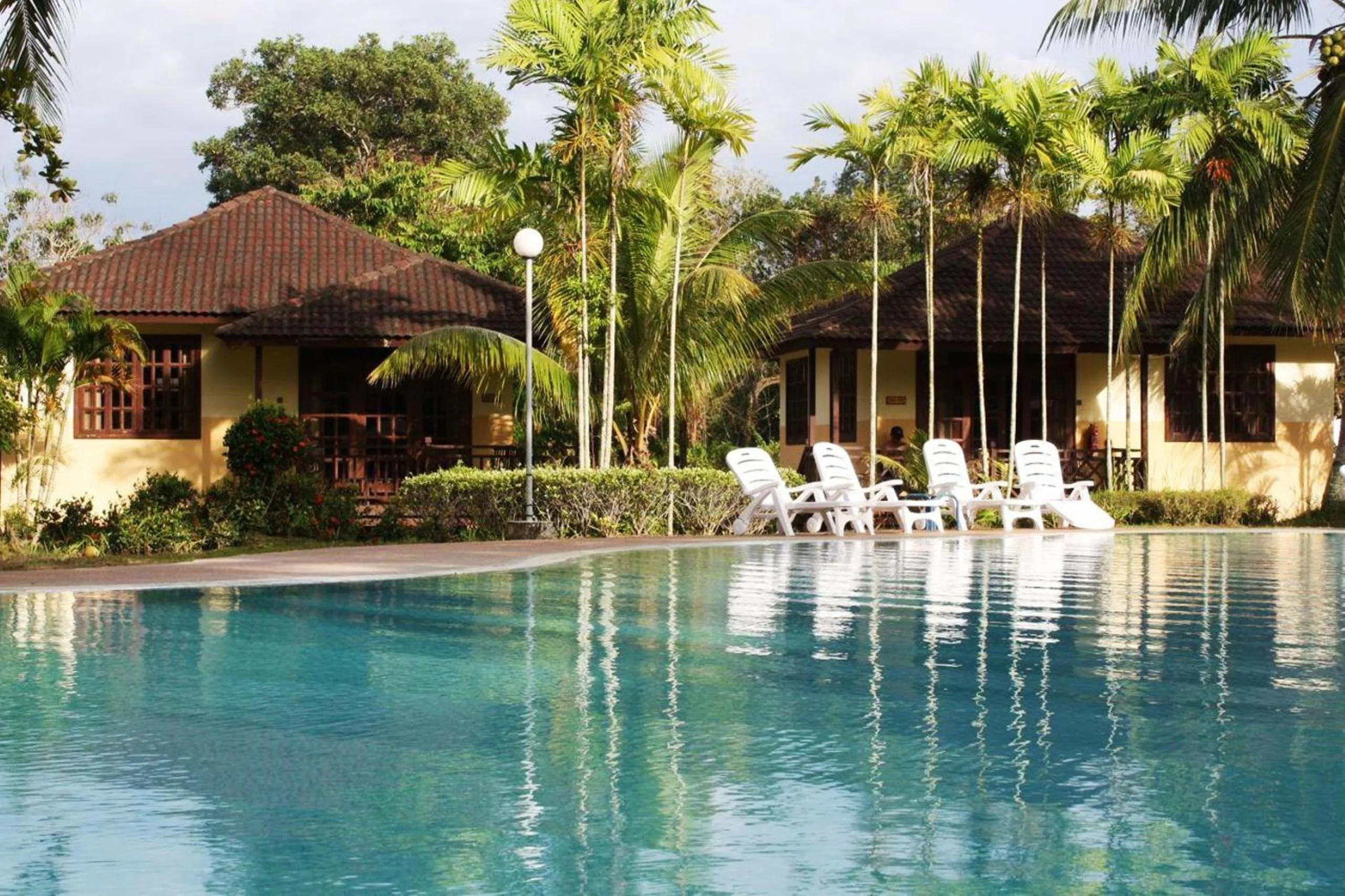 Swimming pool in Beringgis Beach Resort & Spa