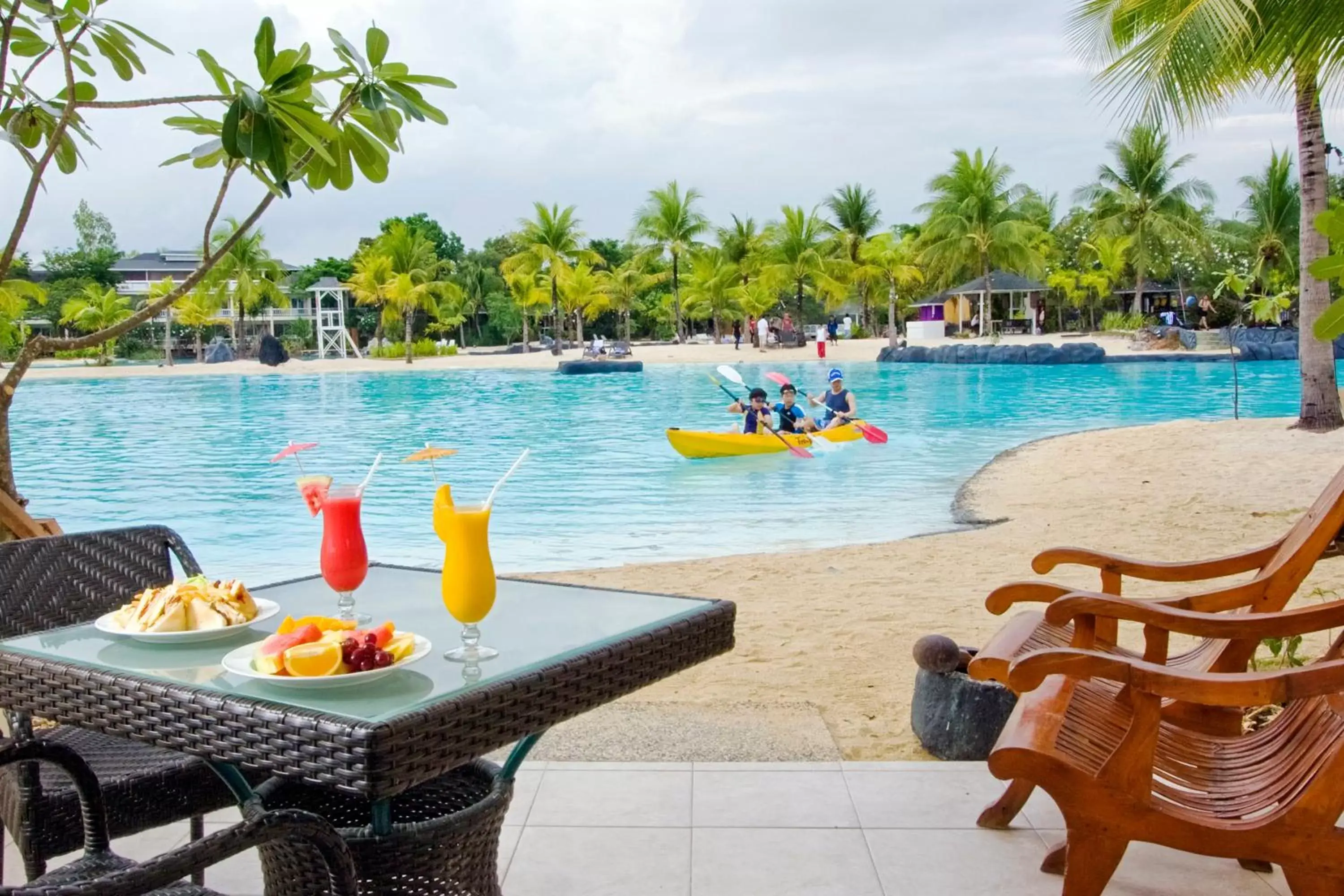 View (from property/room), Swimming Pool in Plantation Bay Resort and Spa