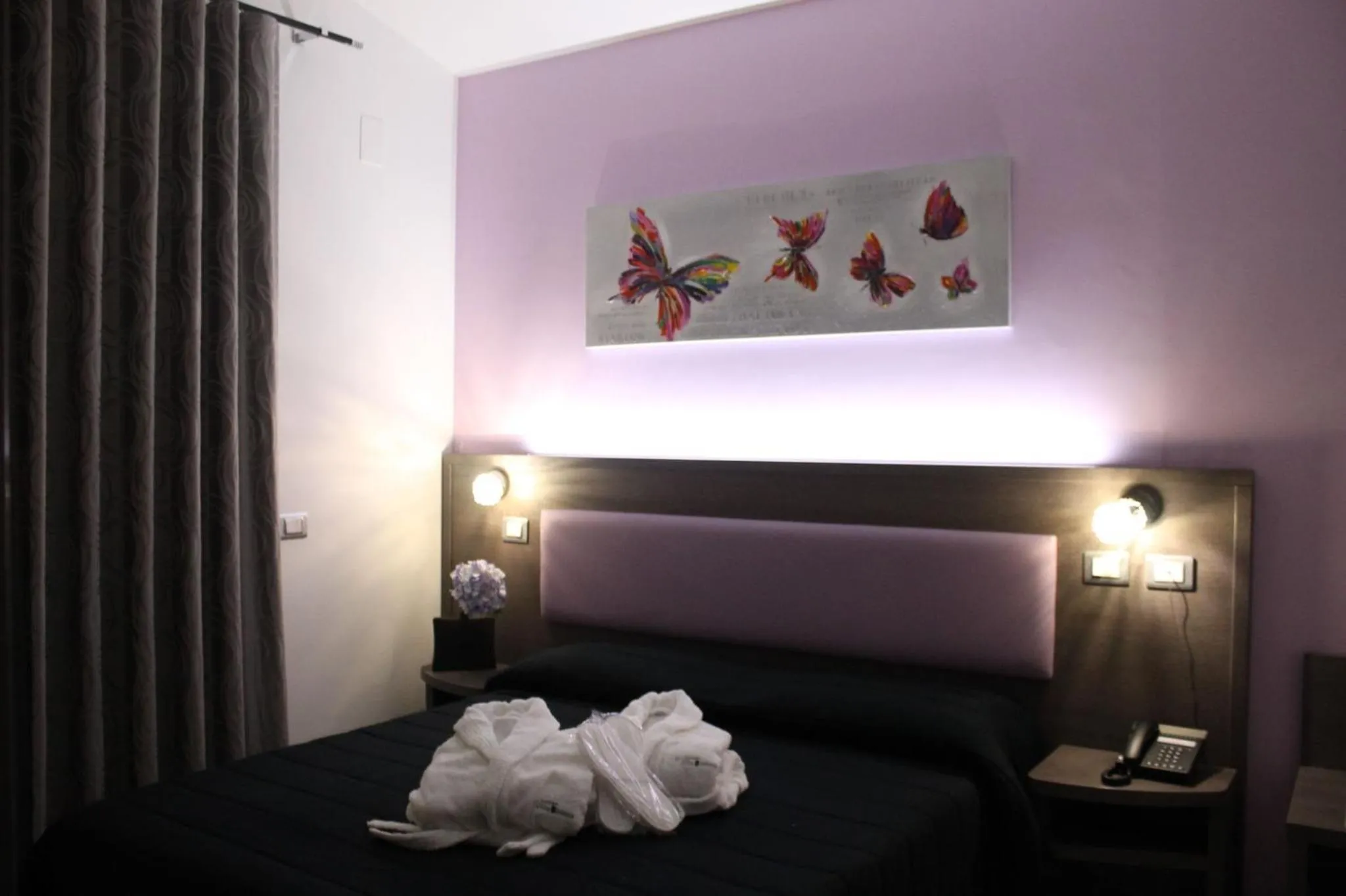 Bedroom, Bed in Hotel Villa Bianca