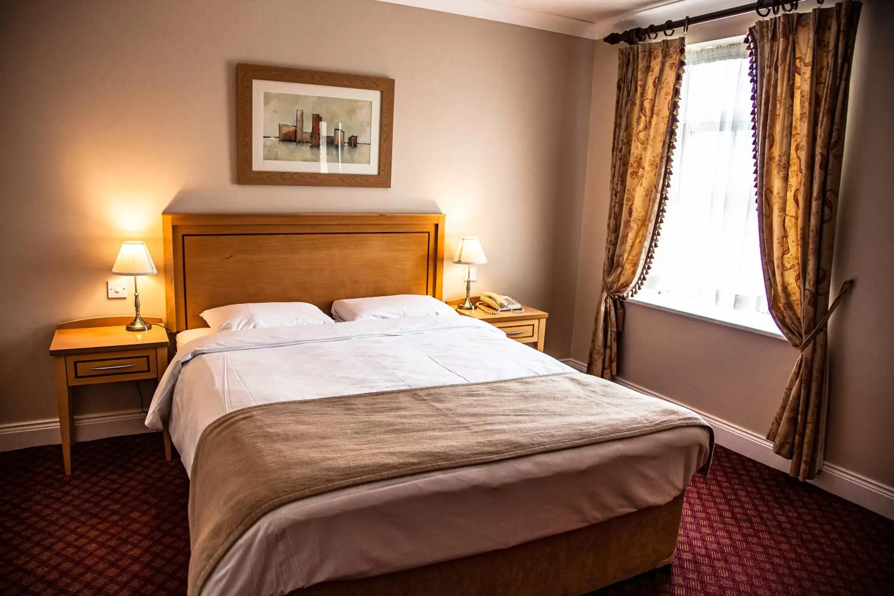 Bed in Gullane's Hotel