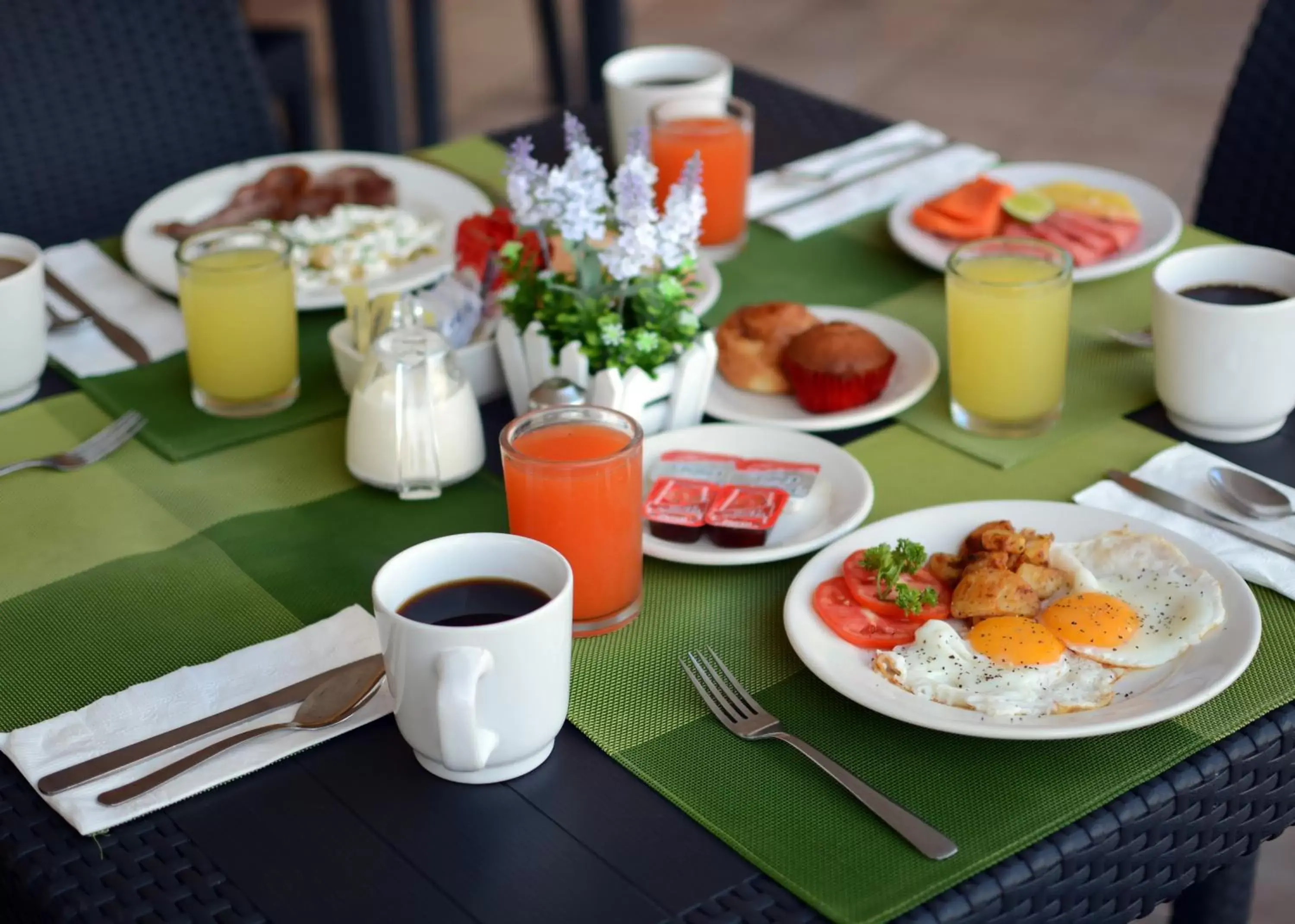 Breakfast in Amarea Hotel Acapulco