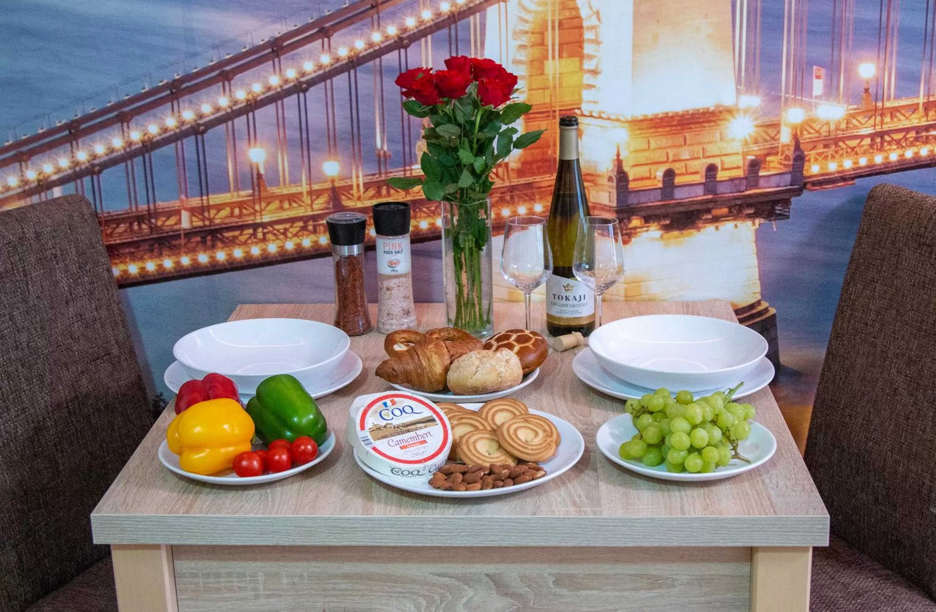 Dining area in Keleti Aparthotel