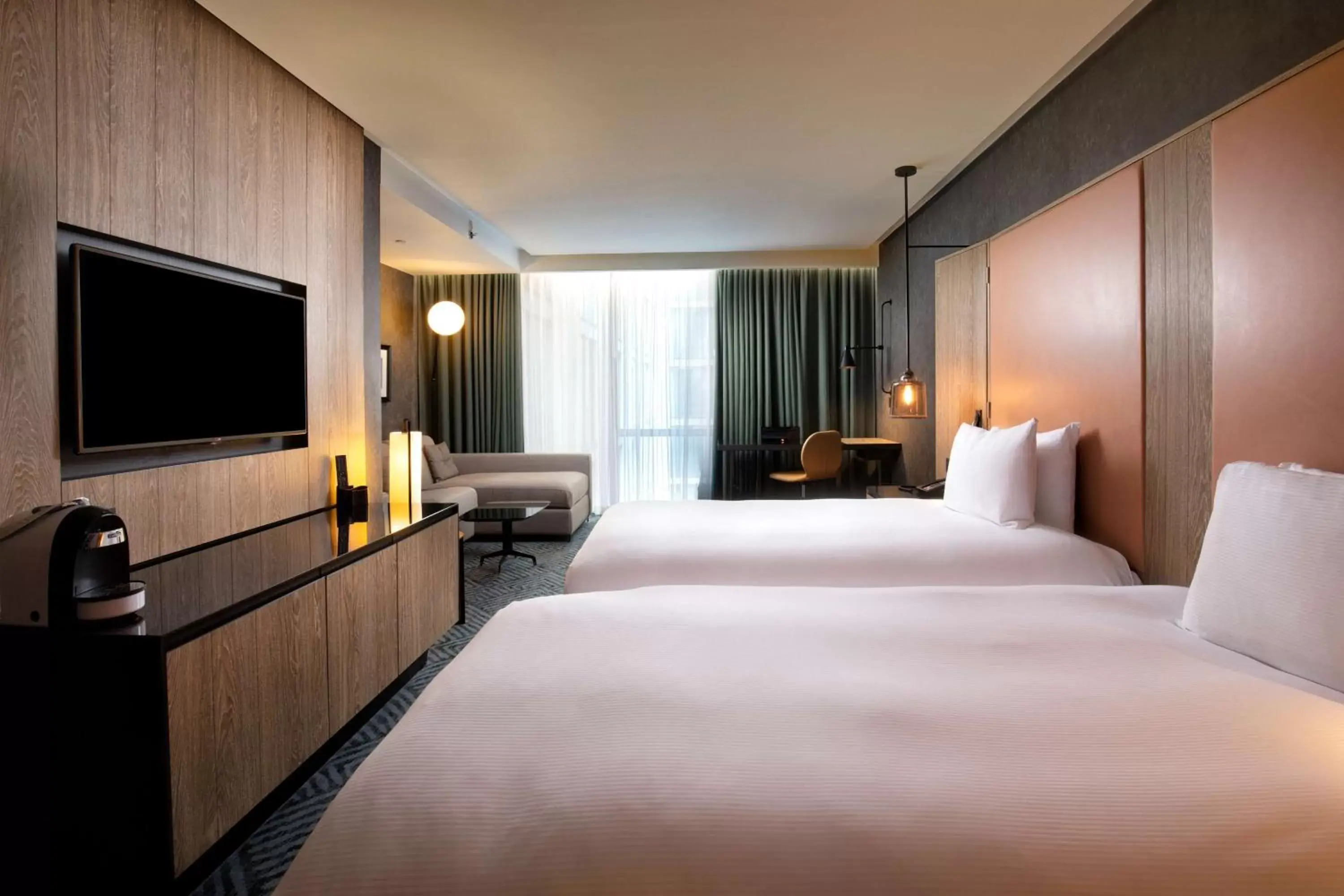 Bedroom, Bed in Hilton London Bankside
