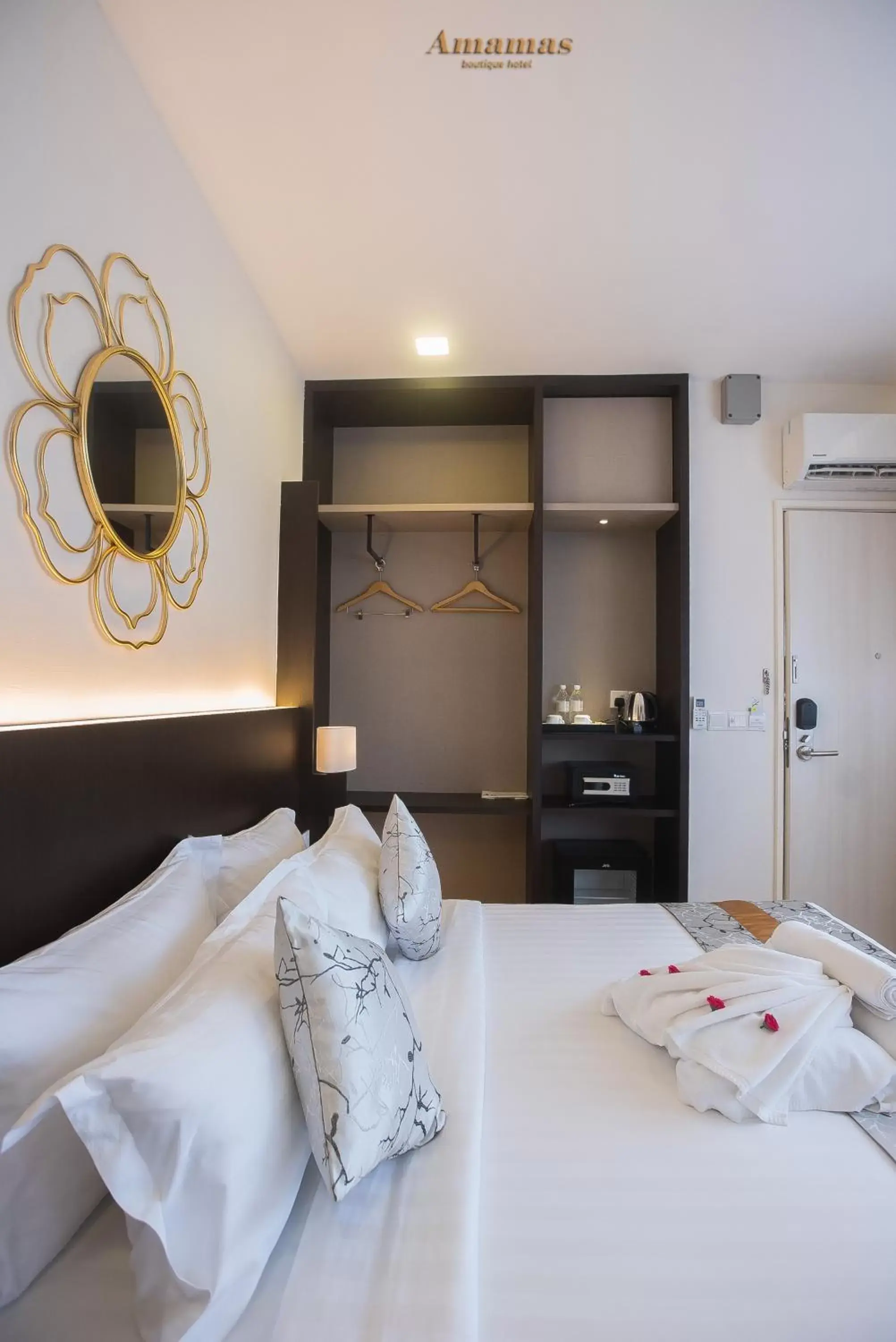 Bed in Amamas Boutique Hotel Kuching Bed in Amamas Boutique Hotel Kuching