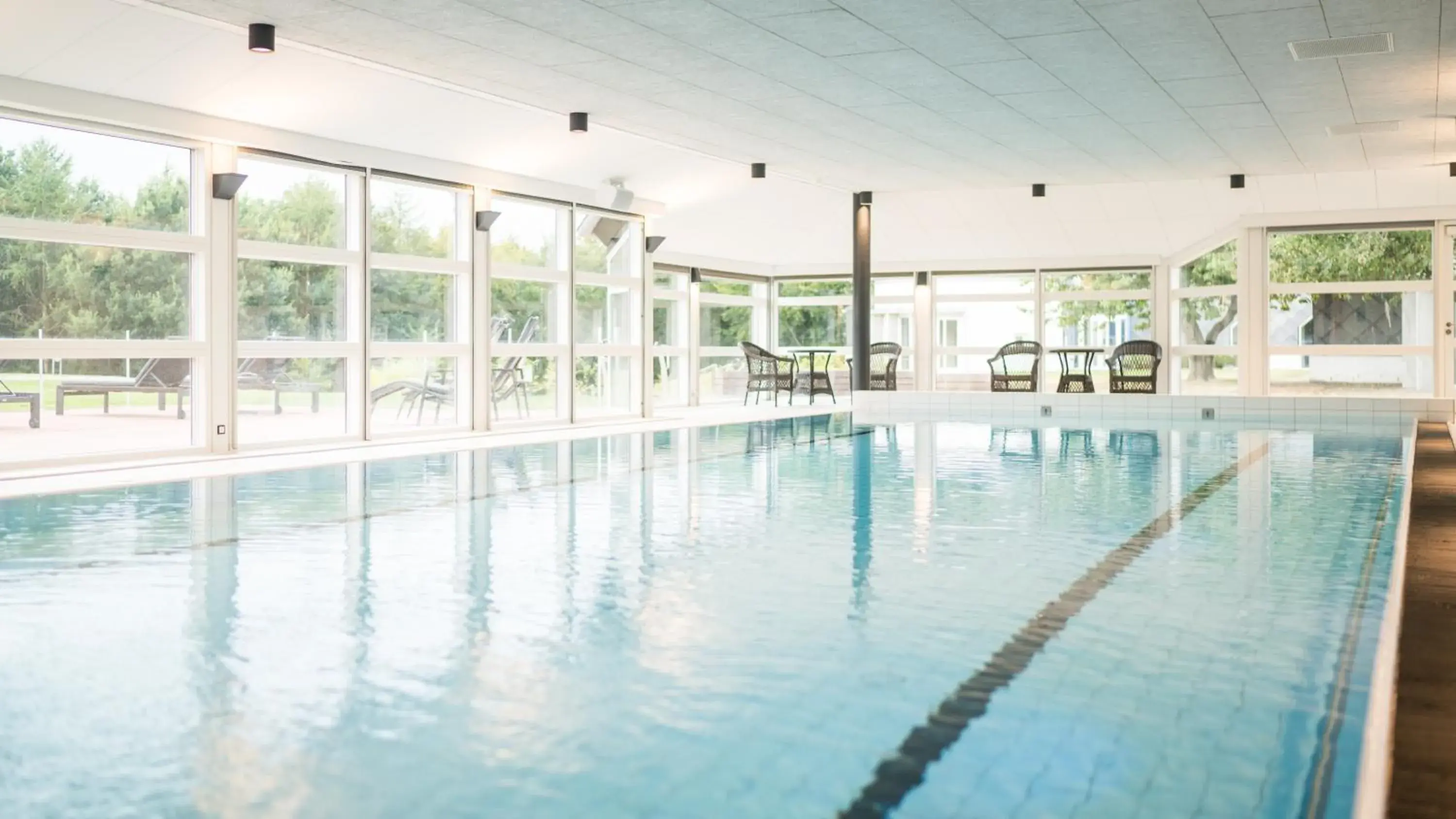 Swimming Pool in Fuglsangcentret Hotel